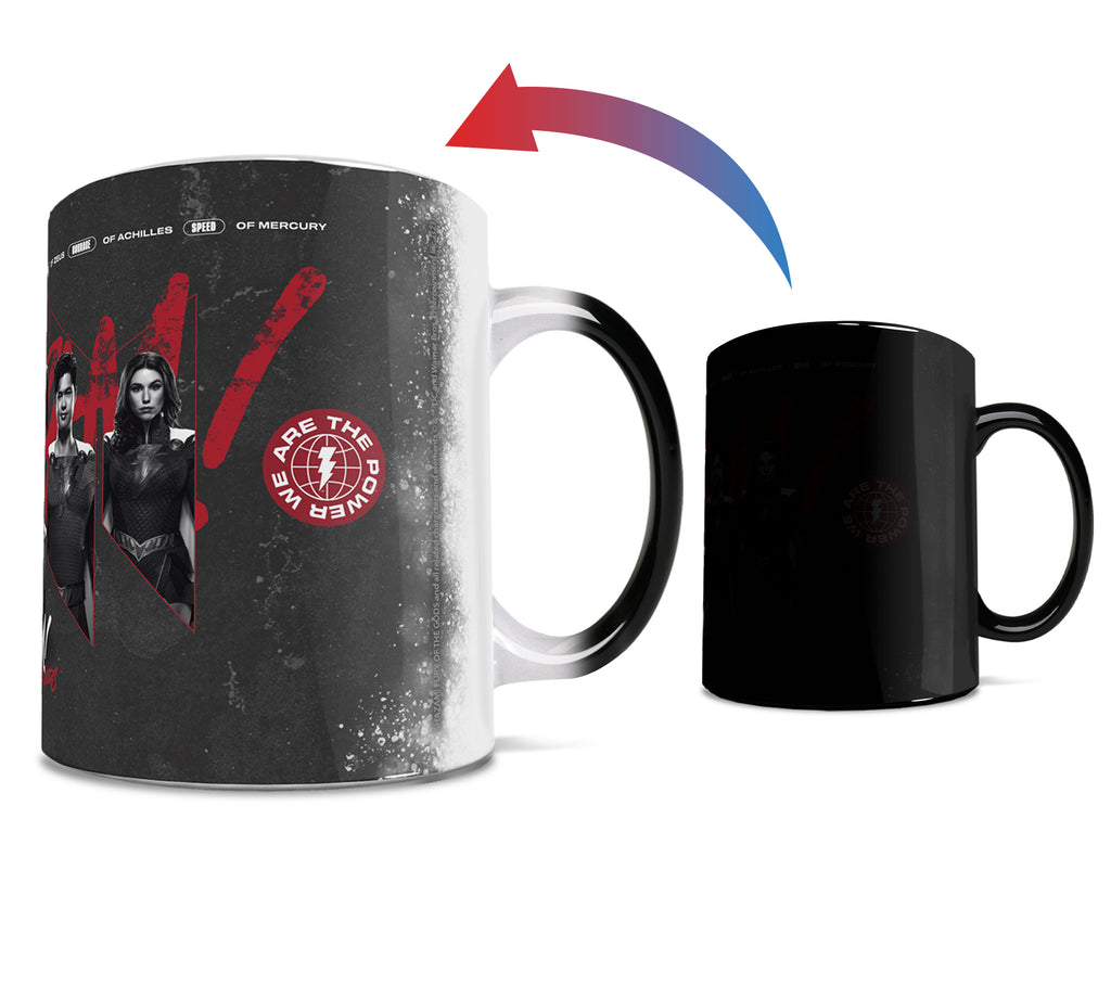 Shazam! Fury Of The Gods (We Are The Power) Morphing Mugs®  Heat-Sensitive Mug MMUG1517