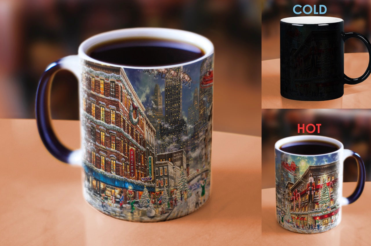 Elf Thomas Kinkade Studios (Buddy’s New York Christmas) Morphing Mugs® Heat-Sensitive Mug MMUG1522