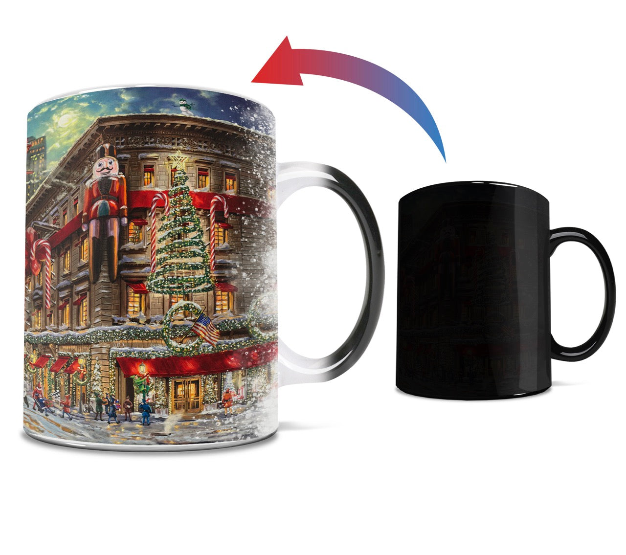 Elf Thomas Kinkade Studios (Buddy’s New York Christmas) Morphing Mugs® Heat-Sensitive Mug MMUG1522