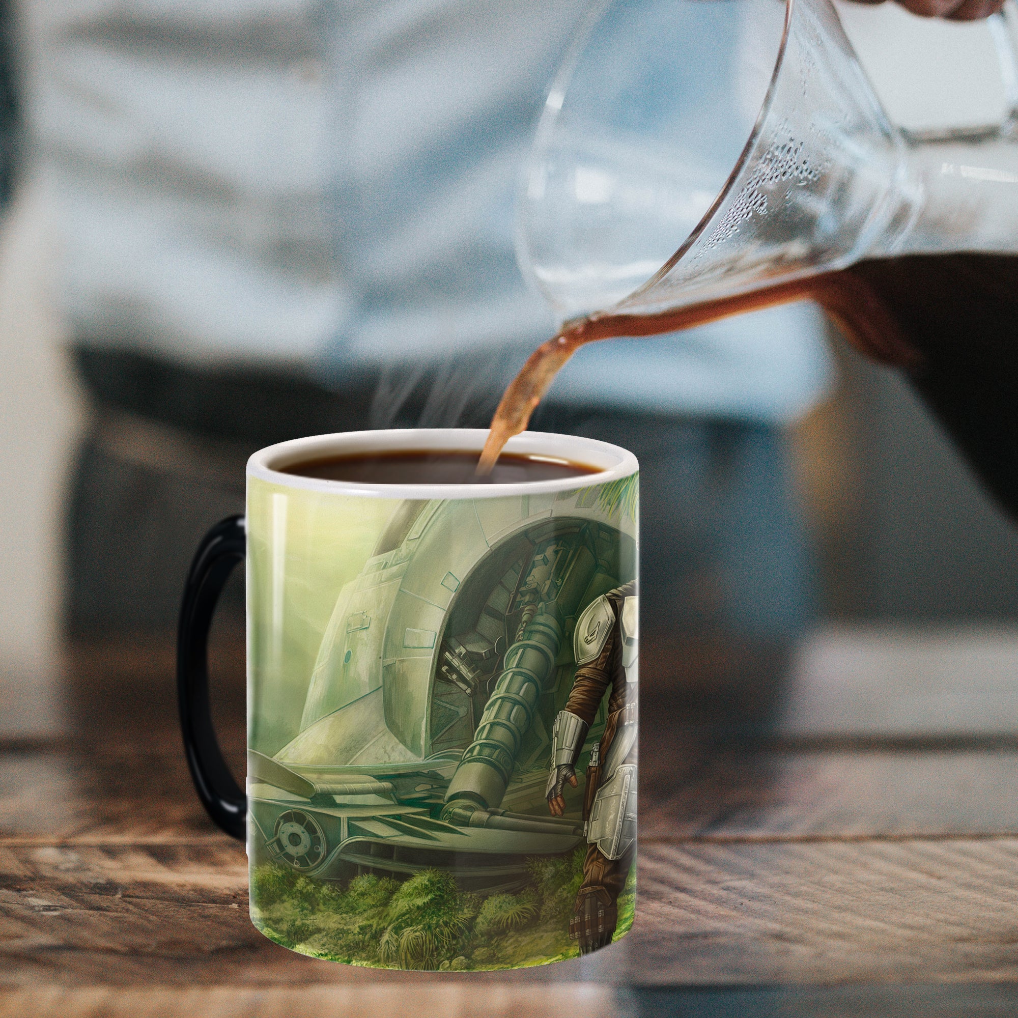 Star Wars (The Mandalorian - Brothers in Arms) Morphing Mugs®  Heat-Sensitive Mug MMUG1523