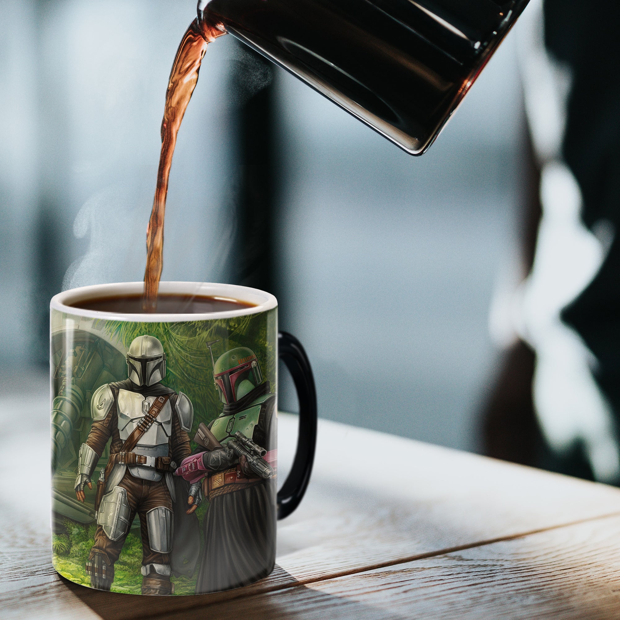 Star Wars (The Mandalorian - Brothers in Arms) Morphing Mugs®  Heat-Sensitive Mug MMUG1523