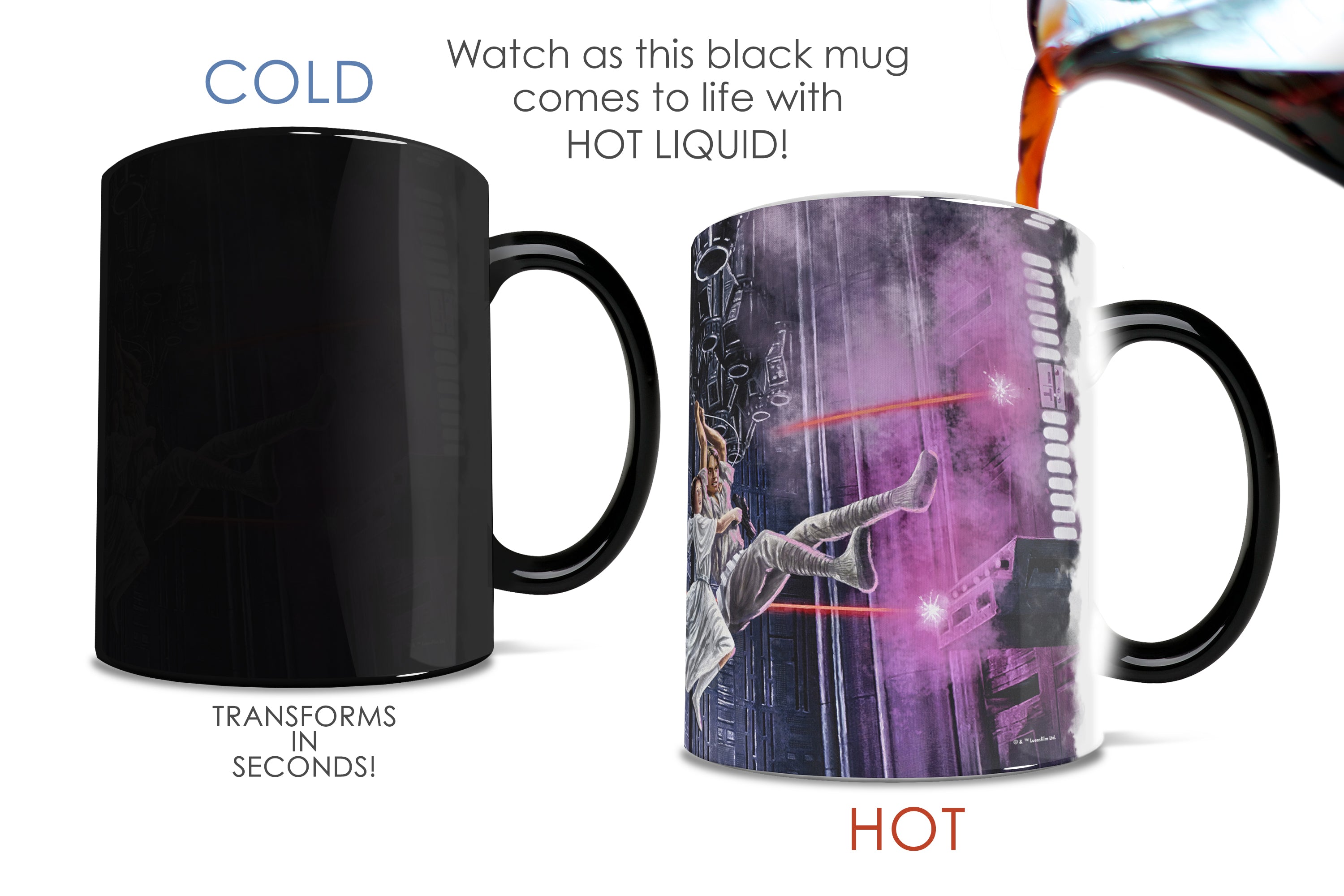 Star Wars (On The Run) Morphing Mugs®  Heat-Sensitive Mug MMUG1524