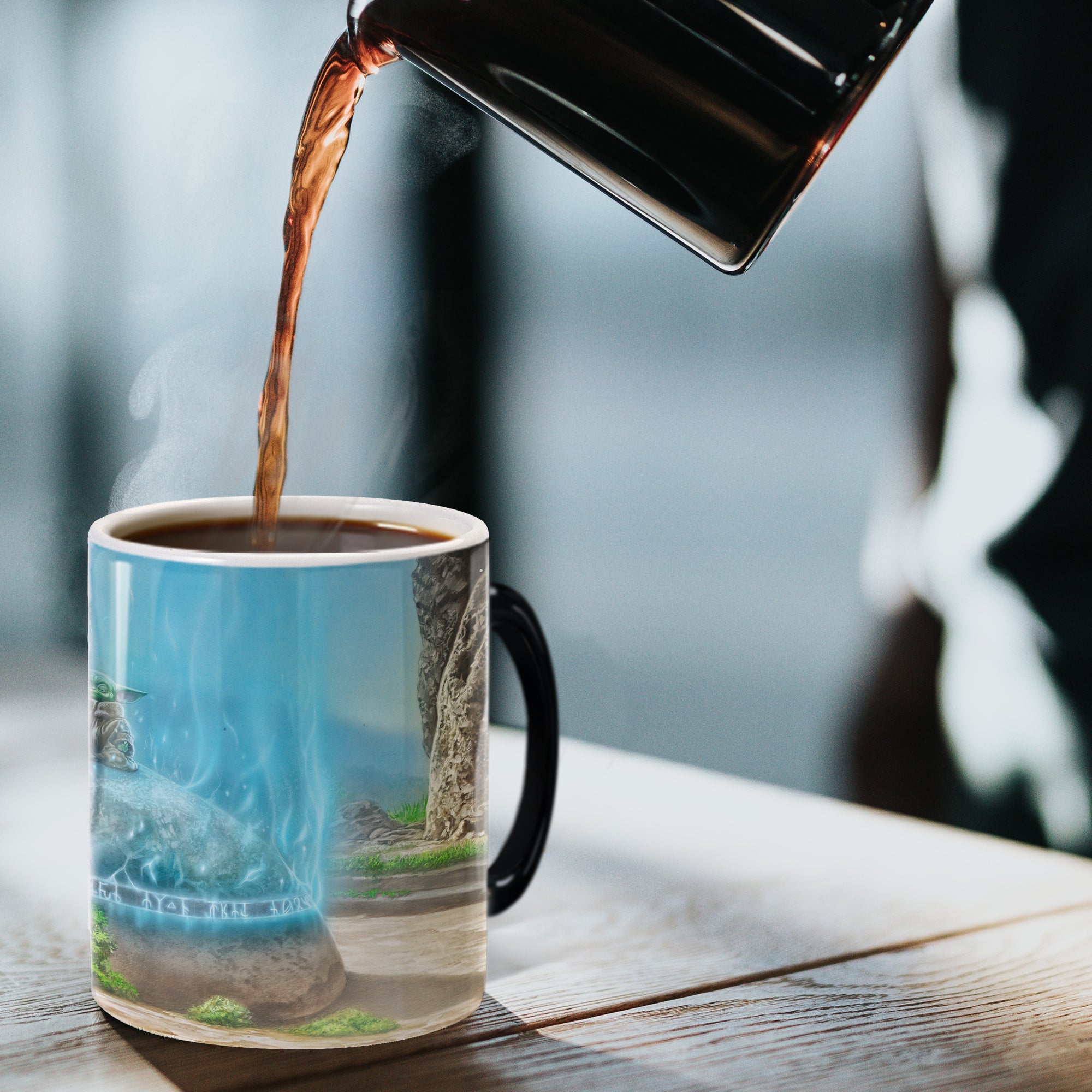 Star Wars (The Mandalorian - A Force Within) Morphing Mugs®  Heat-Sensitive Mug MMUG1525