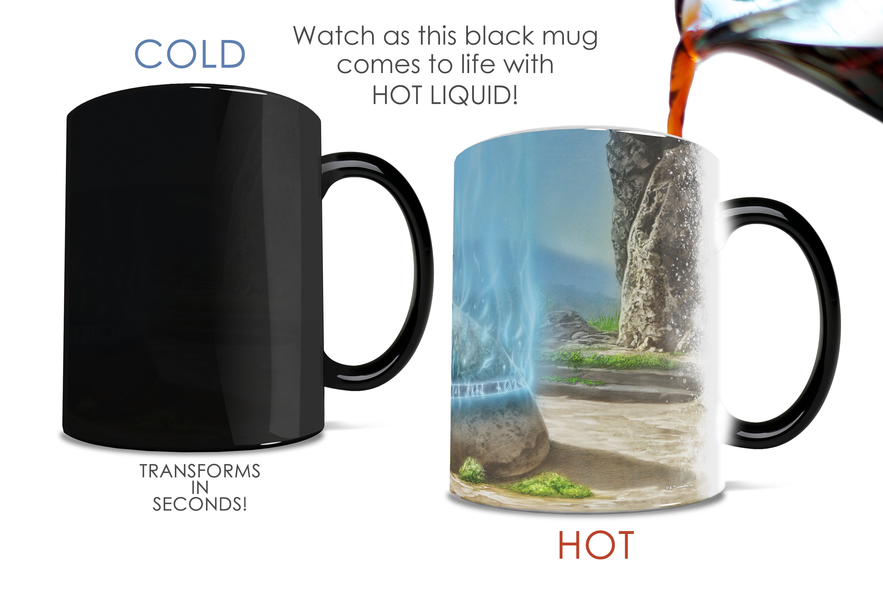 Star Wars (The Mandalorian - A Force Within) Morphing Mugs®  Heat-Sensitive Mug MMUG1525