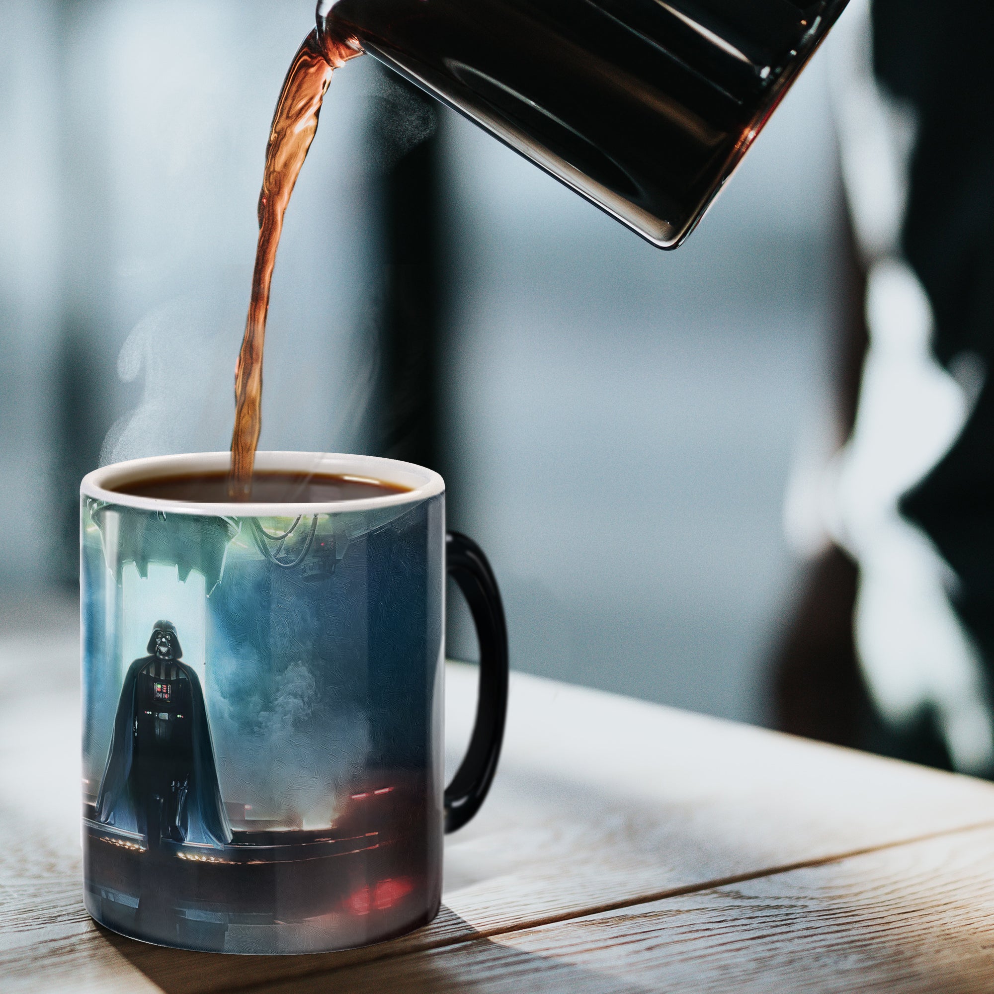 Star Wars (Obi-Wan Kenobi - Darkness Has Arrived) Morphing Mugs® Heat-Sensitive Mug MMUG1535