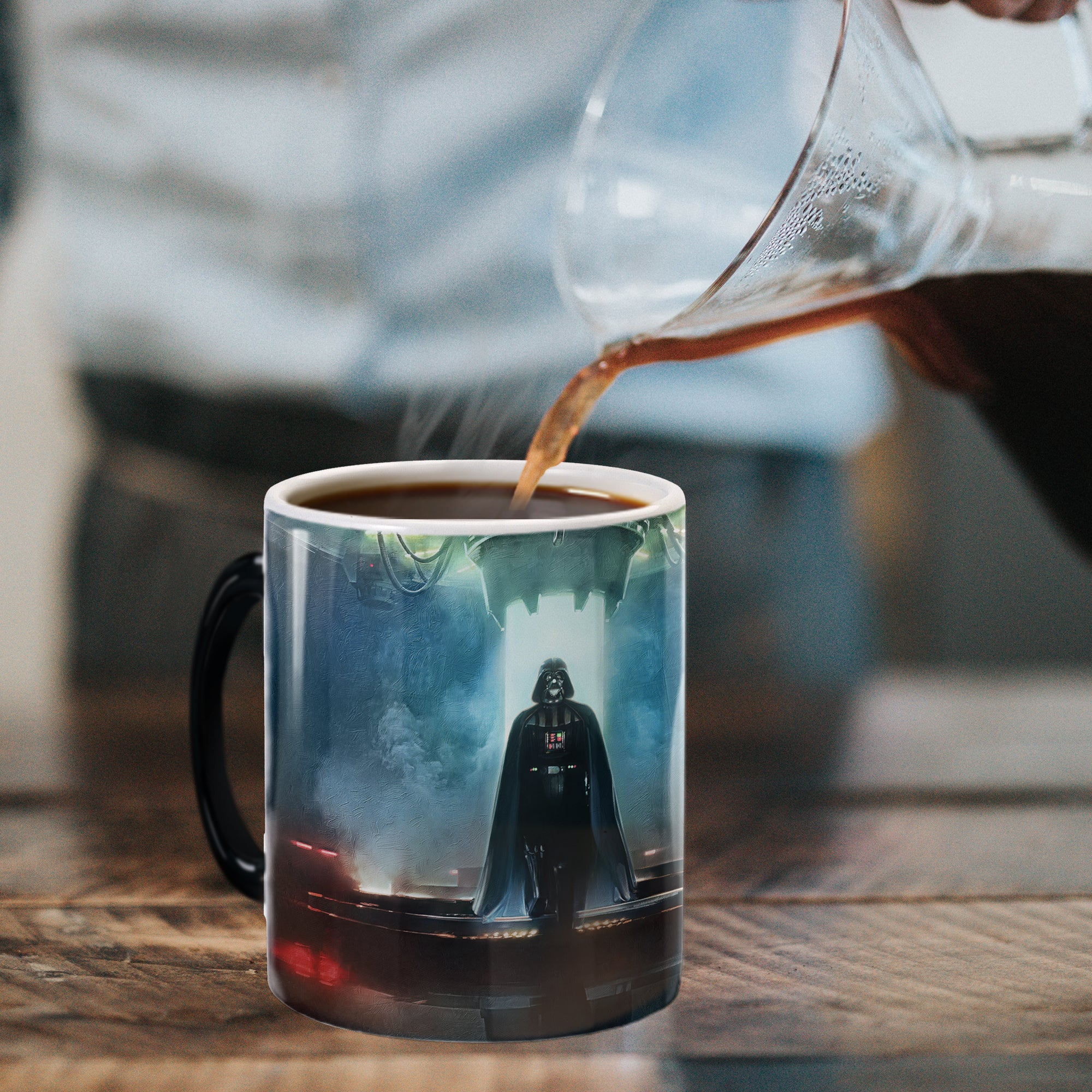 Star Wars (Obi-Wan Kenobi - Darkness Has Arrived) Morphing Mugs® Heat-Sensitive Mug MMUG1535