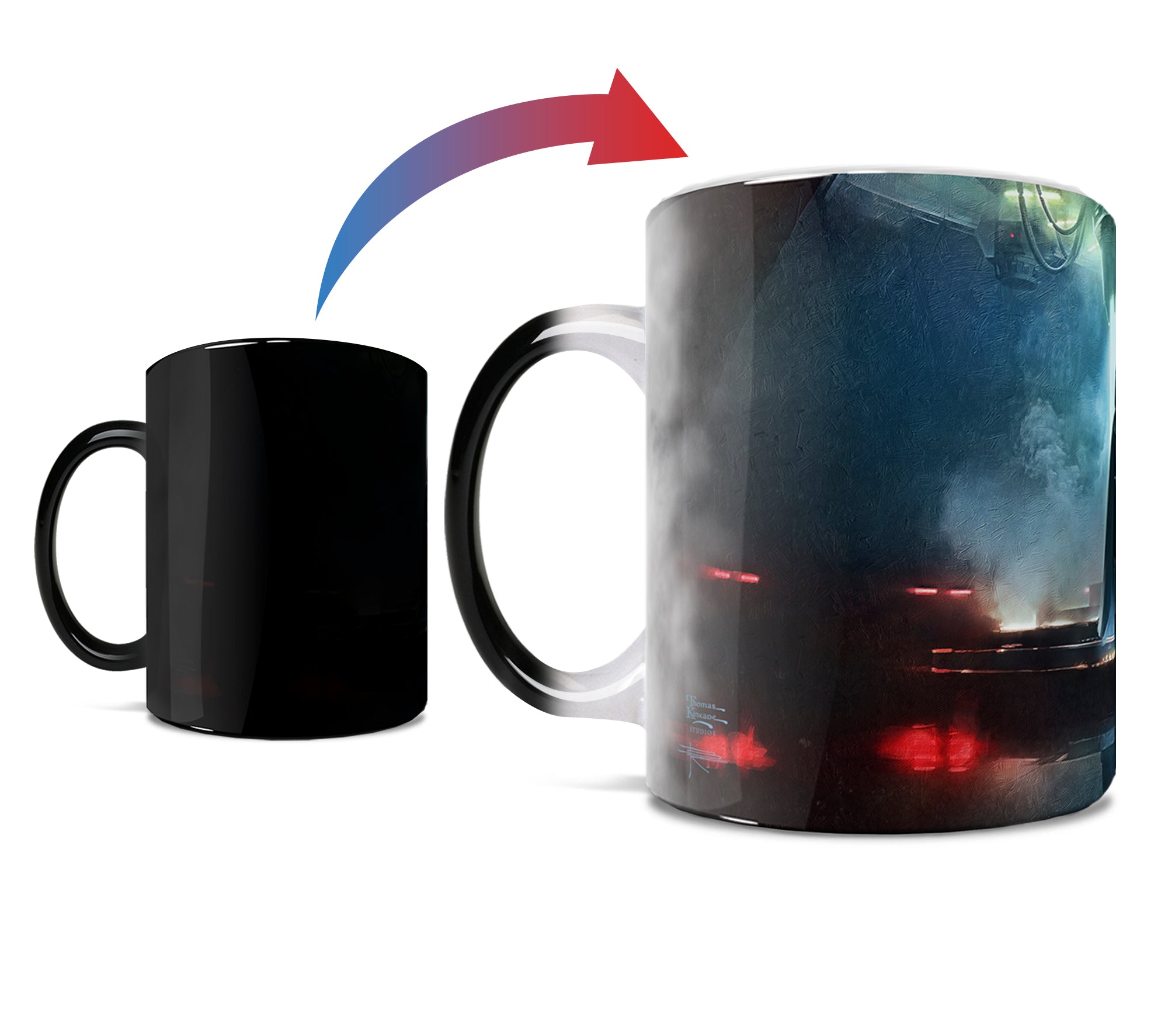 Star Wars (Obi-Wan Kenobi - Darkness Has Arrived) Morphing Mugs® Heat-Sensitive Mug MMUG1535