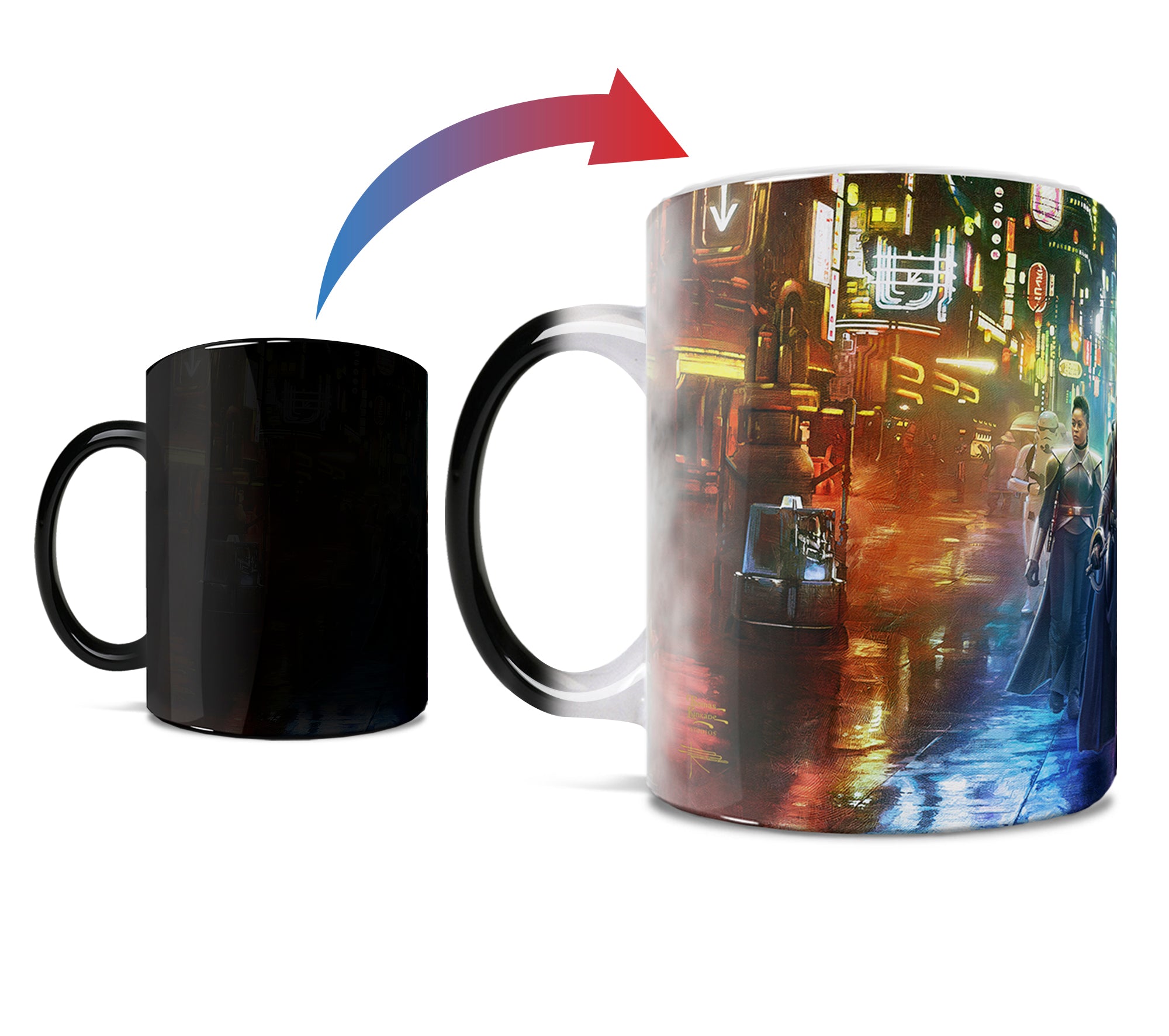 Star Wars (Obi-Wan Kenobi - The Inquisition) Morphing Mugs® Heat-Sensitive Mug MMUG1536