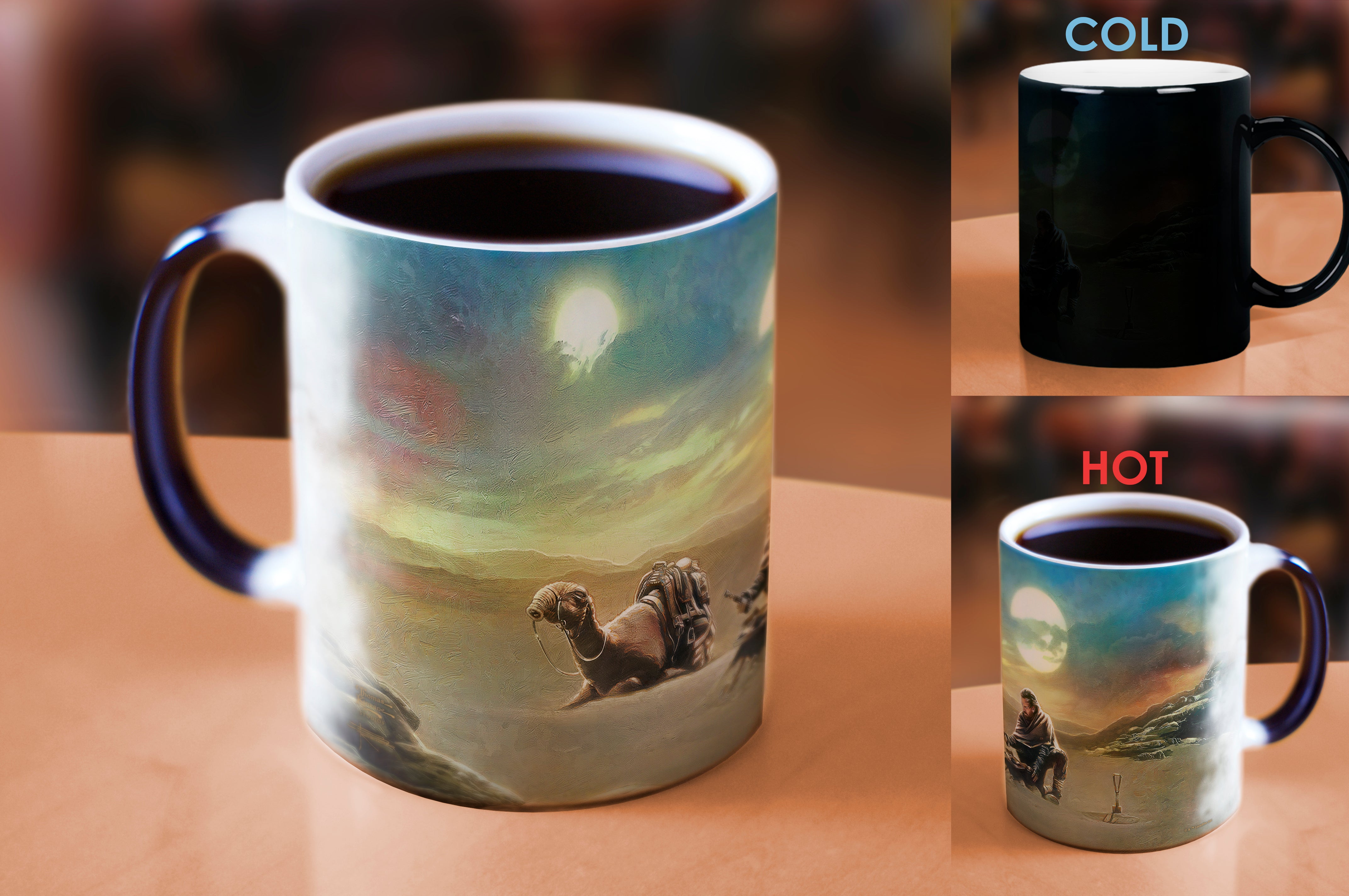 Star Wars (Obi-Wan Kenobi - Returning to his Past) Morphing Mugs® Heat-Sensitive Mug MMUG1537