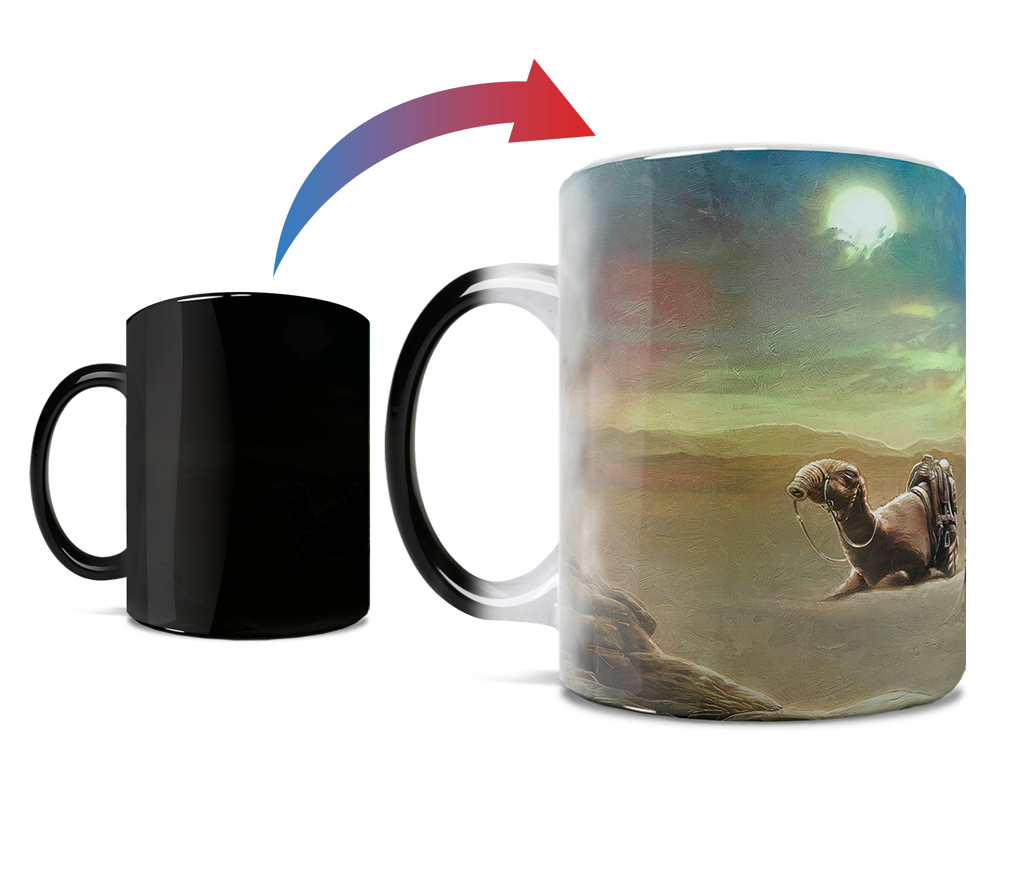 Star Wars (Obi-Wan Kenobi - Returning to his Past) Morphing Mugs® Heat-Sensitive Mug MMUG1537