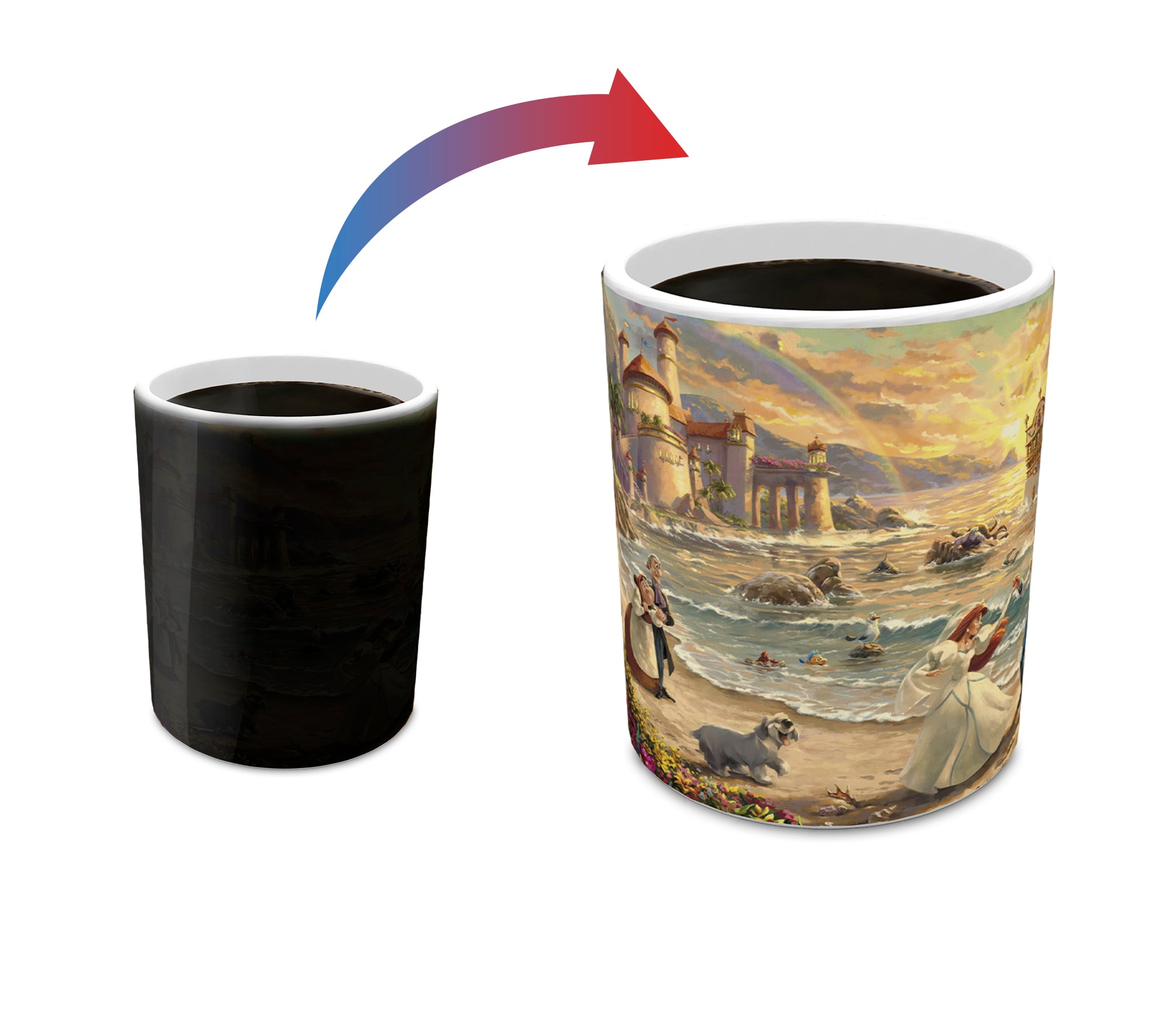 Disney (Little Mermaid Celebration of Love) Morphing Mugs®  Heat-Sensitive Mug MMUG1538