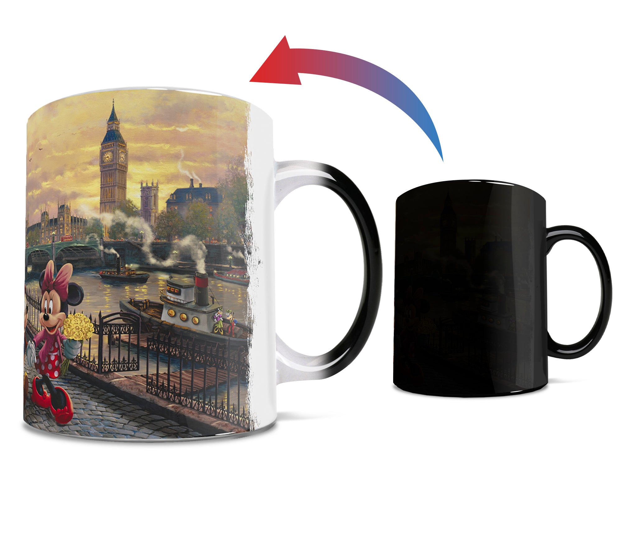Disney (Mickey and Minnie Mouse - London) Morphing Mugs®  Heat-Sensitive Mug MMUG1541