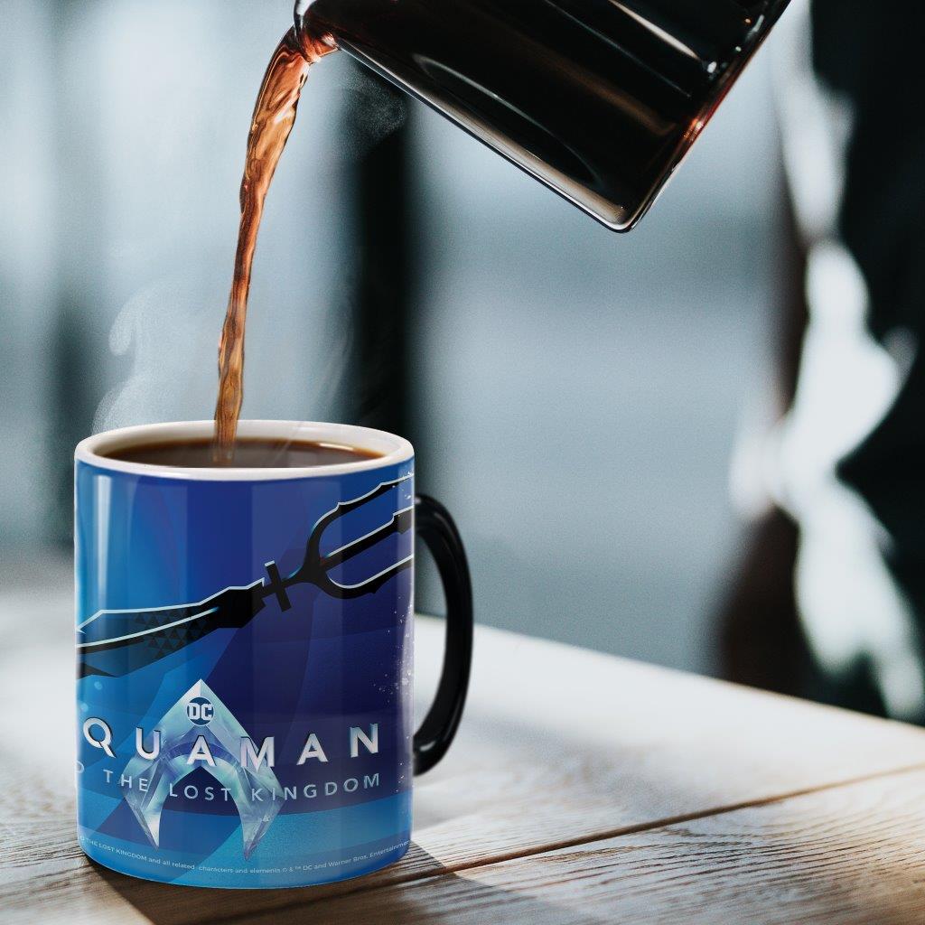 Aquaman and the Lost Kingdom (Logo) Morphing Mugs®  Heat-Sensitive Mug MMUG1549