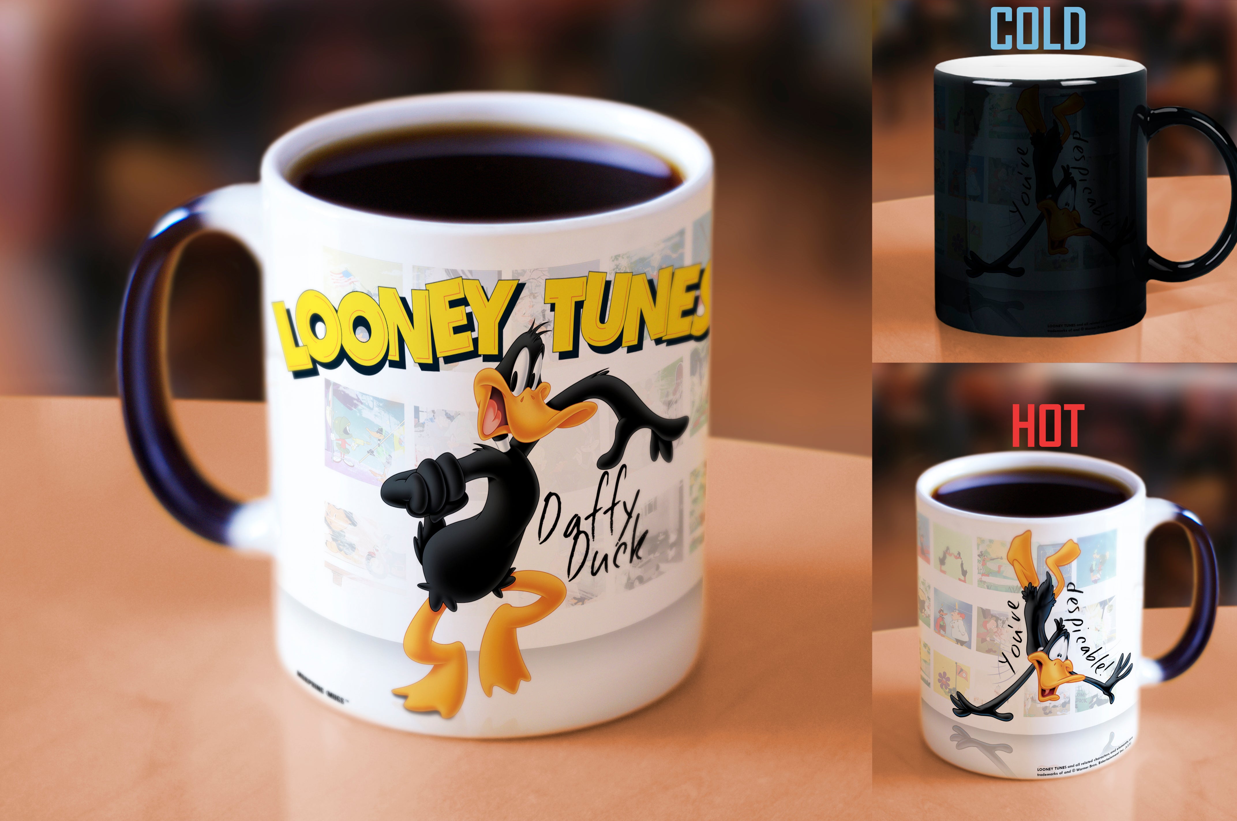 Looney Tunes (Daffy Duck) Morphing Mugs® Heat-Sensitive Mug MMUG154