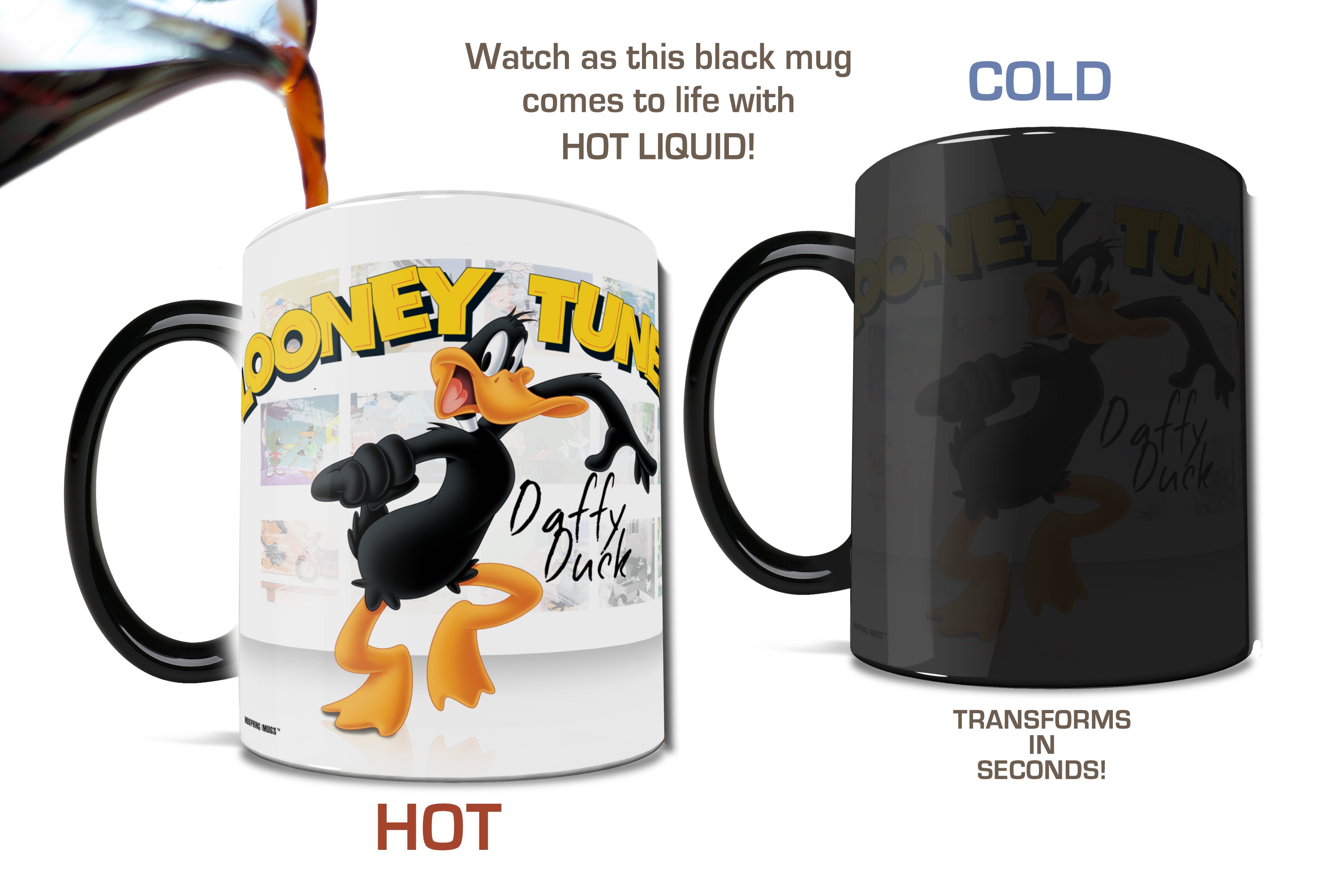Looney Tunes (Daffy Duck) Morphing Mugs® Heat-Sensitive Mug MMUG154