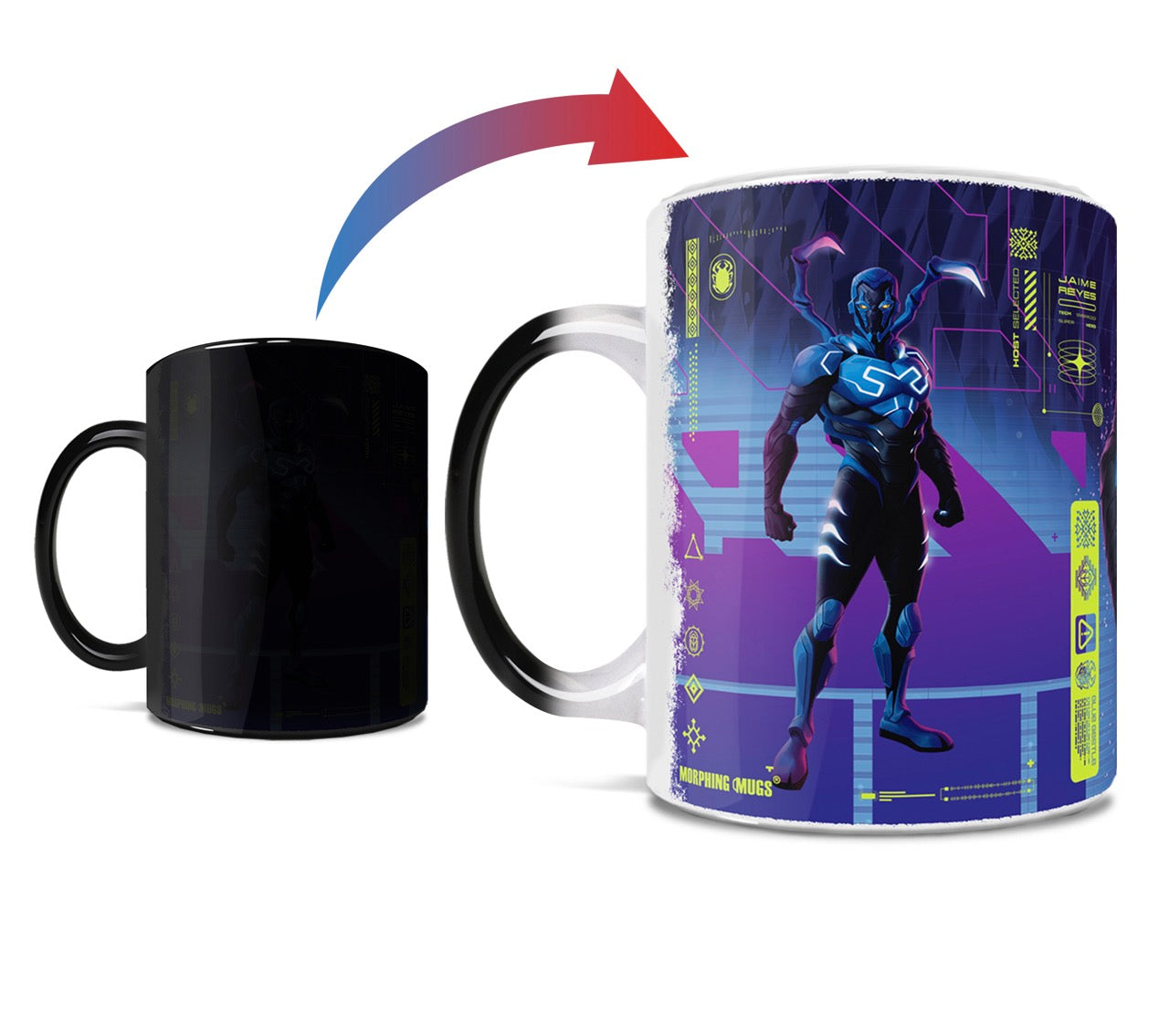 Blue Beetle (Tech Hero) 11 oz Morphing Mugs®  Heat- Sensitive Mug MMUG1554