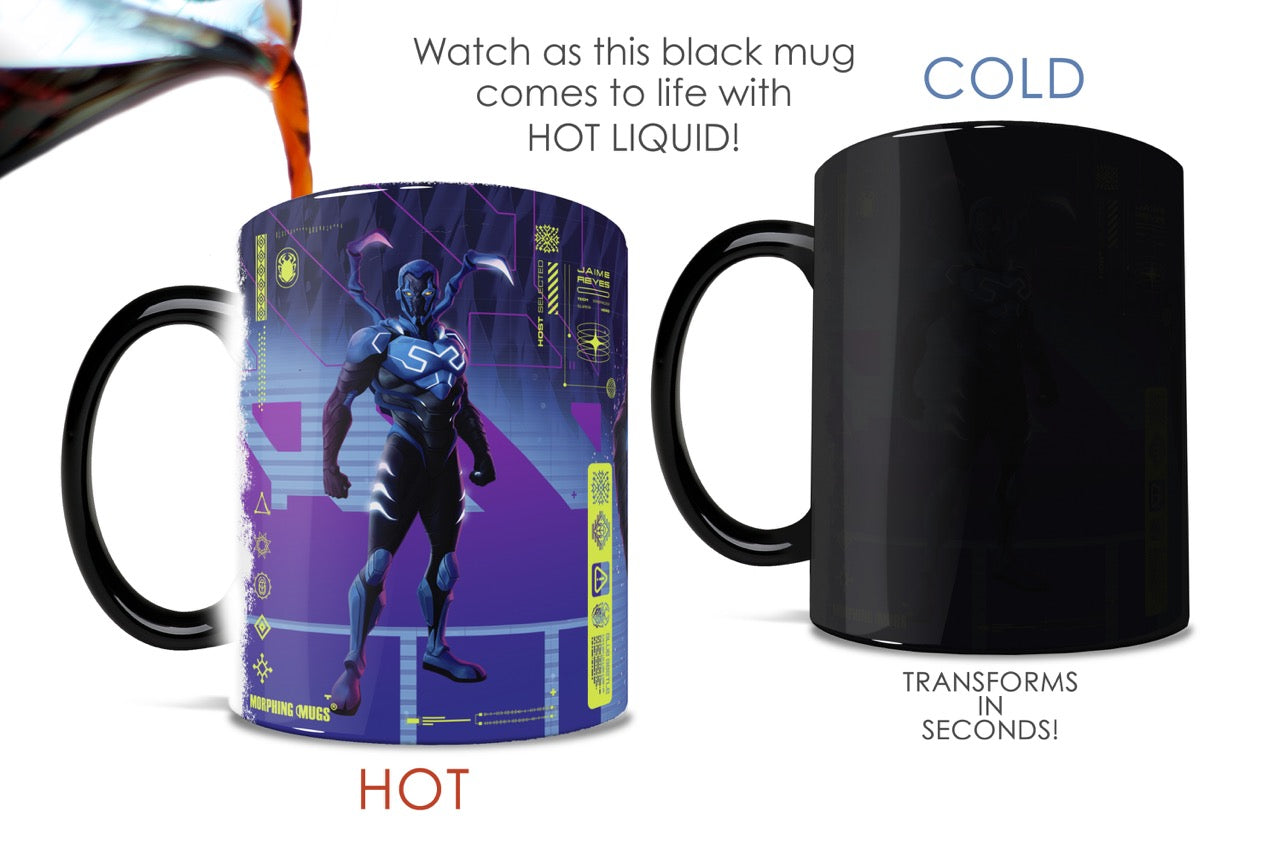 Blue Beetle (Tech Hero) 11 oz Morphing Mugs®  Heat- Sensitive Mug MMUG1554