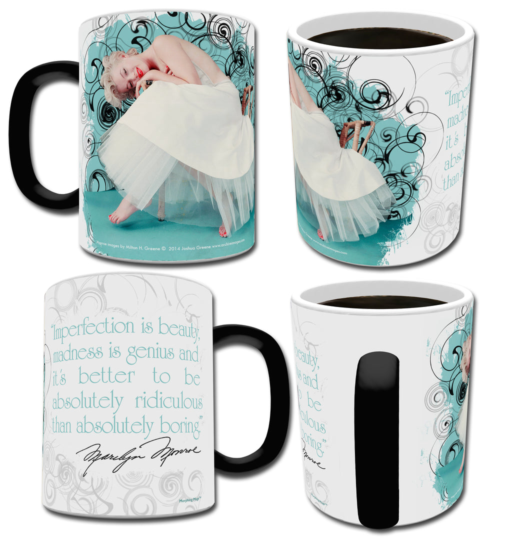 Marilyn Monroe (Imperfection) Morphing Mugs® Heat-Sensitive Mug MMUG156