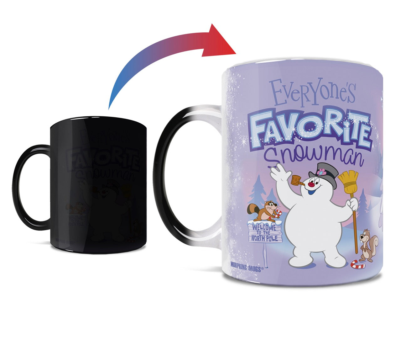 Frosty the Snowman (Everyones Favorite Snowman) Morphing Mugs®  Heat-Sensitive Mug MMUG1589