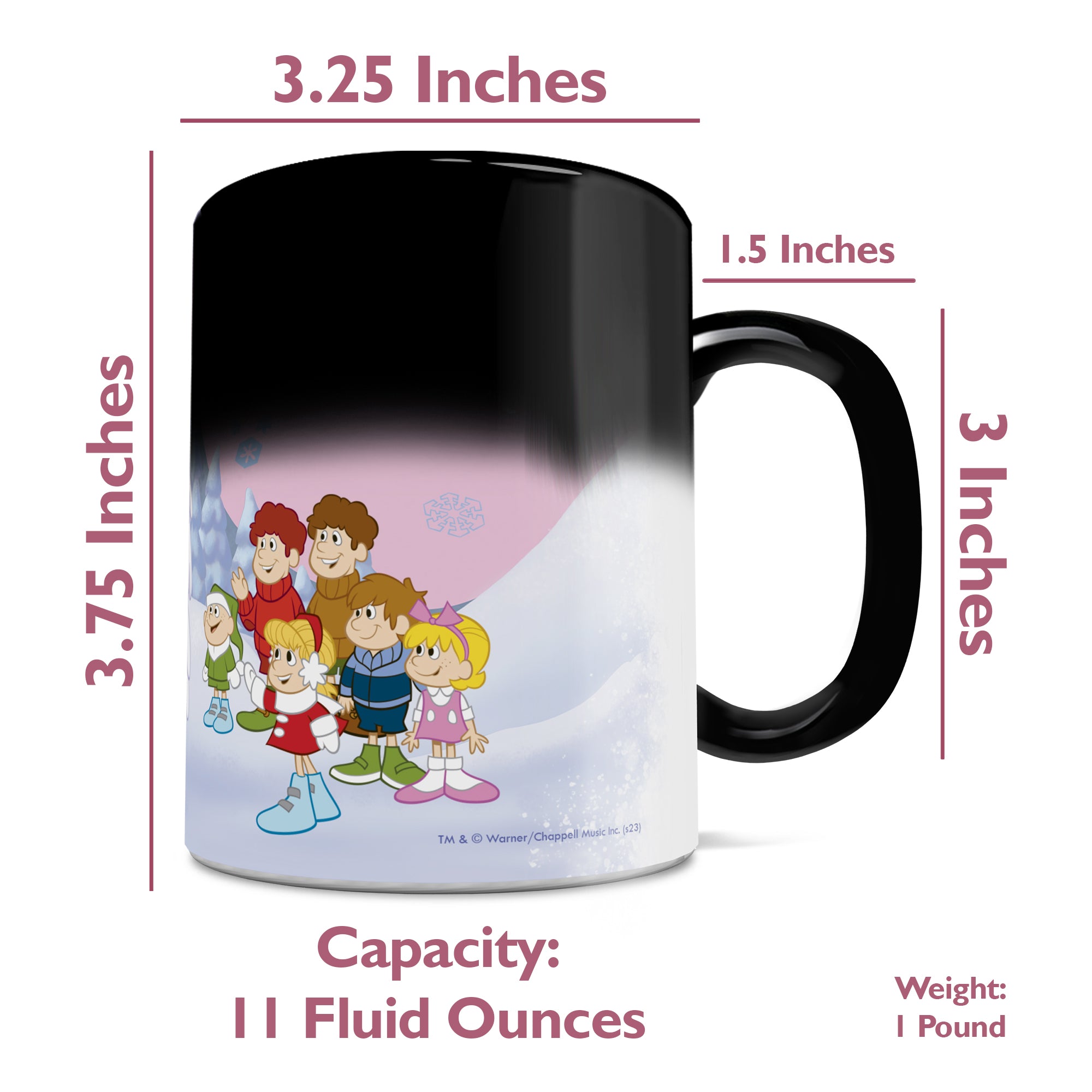 Frosty the Snowman (Everyones Favorite Snowman) Morphing Mugs®  Heat-Sensitive Mug MMUG1589