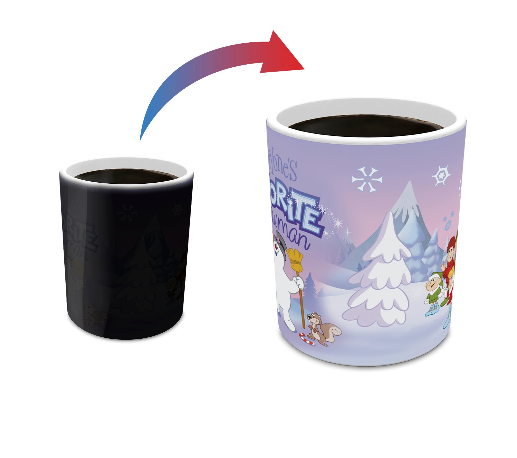 Frosty the Snowman (Everyones Favorite Snowman) Morphing Mugs®  Heat-Sensitive Mug MMUG1589