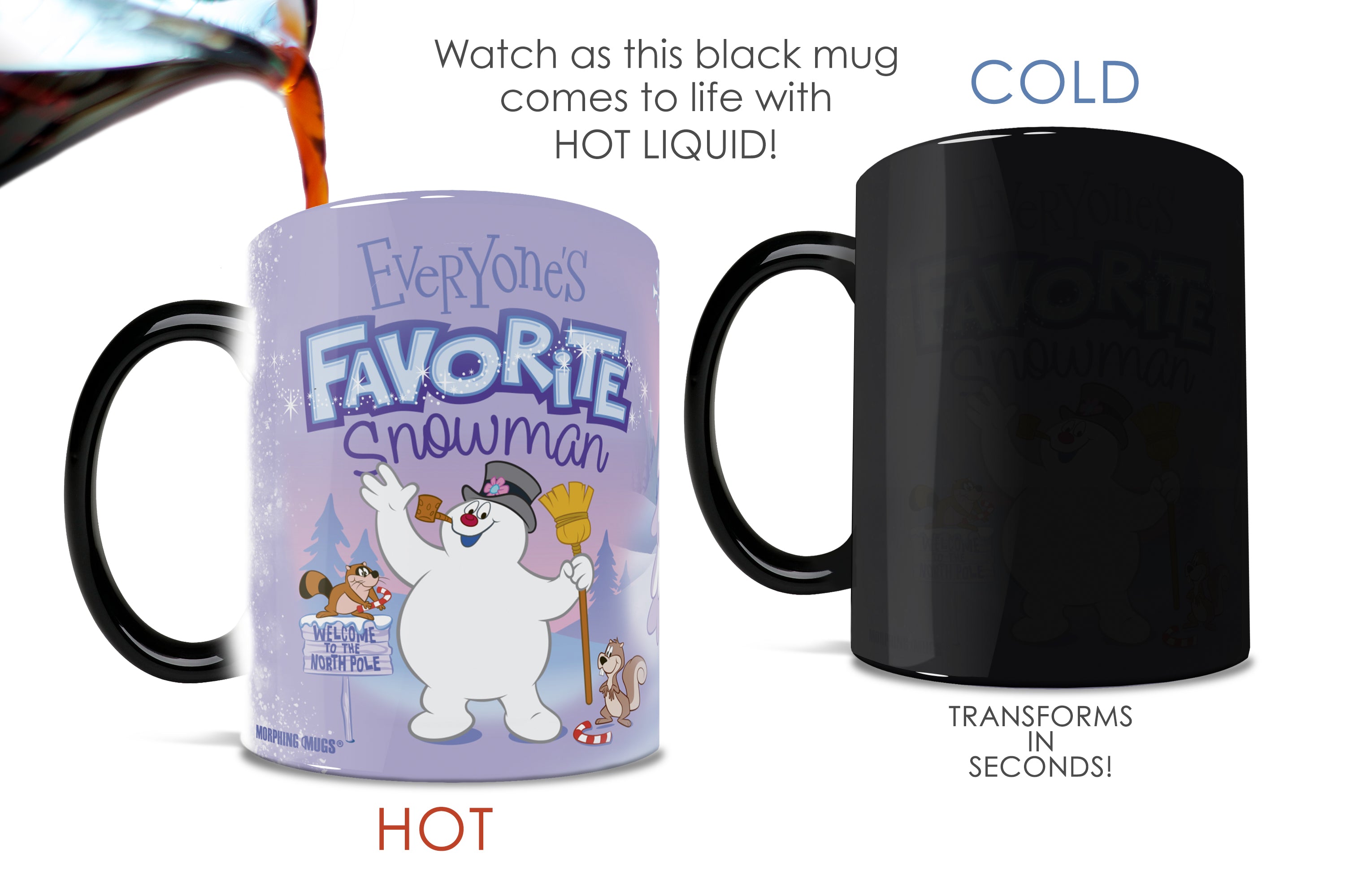 Frosty the Snowman (Everyones Favorite Snowman) Morphing Mugs®  Heat-Sensitive Mug MMUG1589