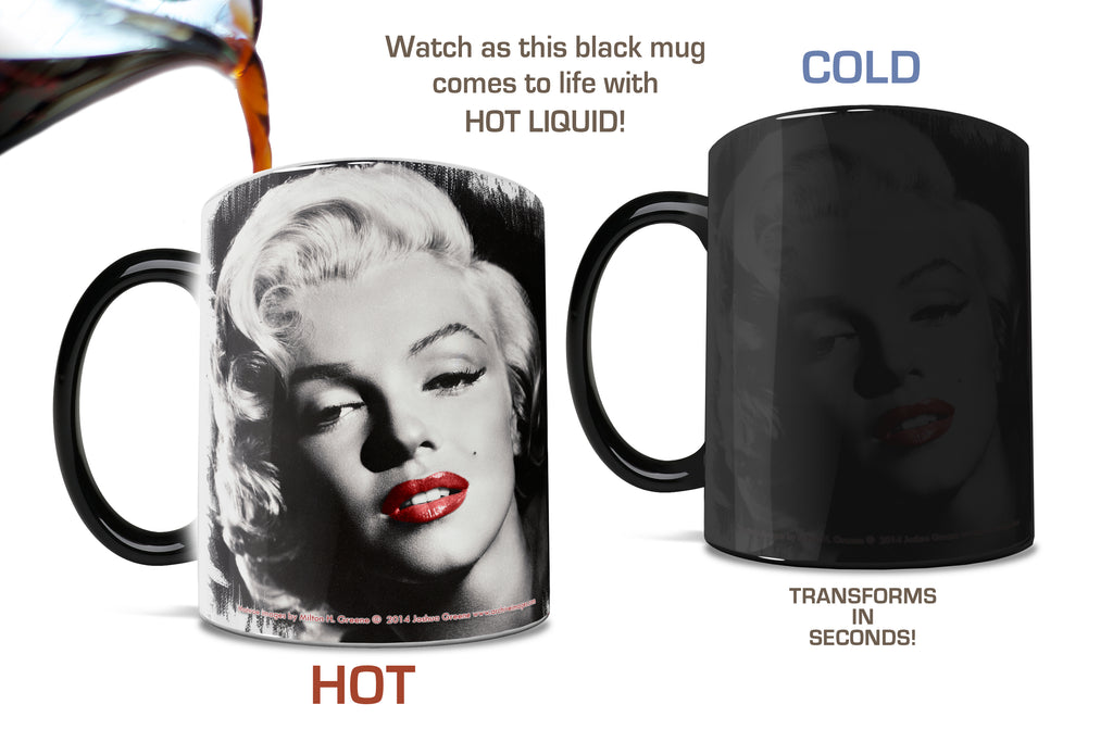 Marilyn Monroe (Red) Morphing Mugs® Heat-Sensitive Mug MMUG158