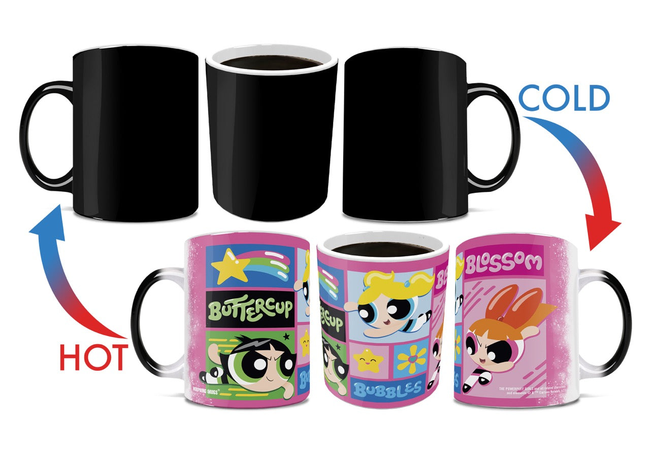 The Powerpuff Girls (Blossom Bubbles Buttercup) Morphing Mugs® Heat-Sensitive Mug MMUG1592