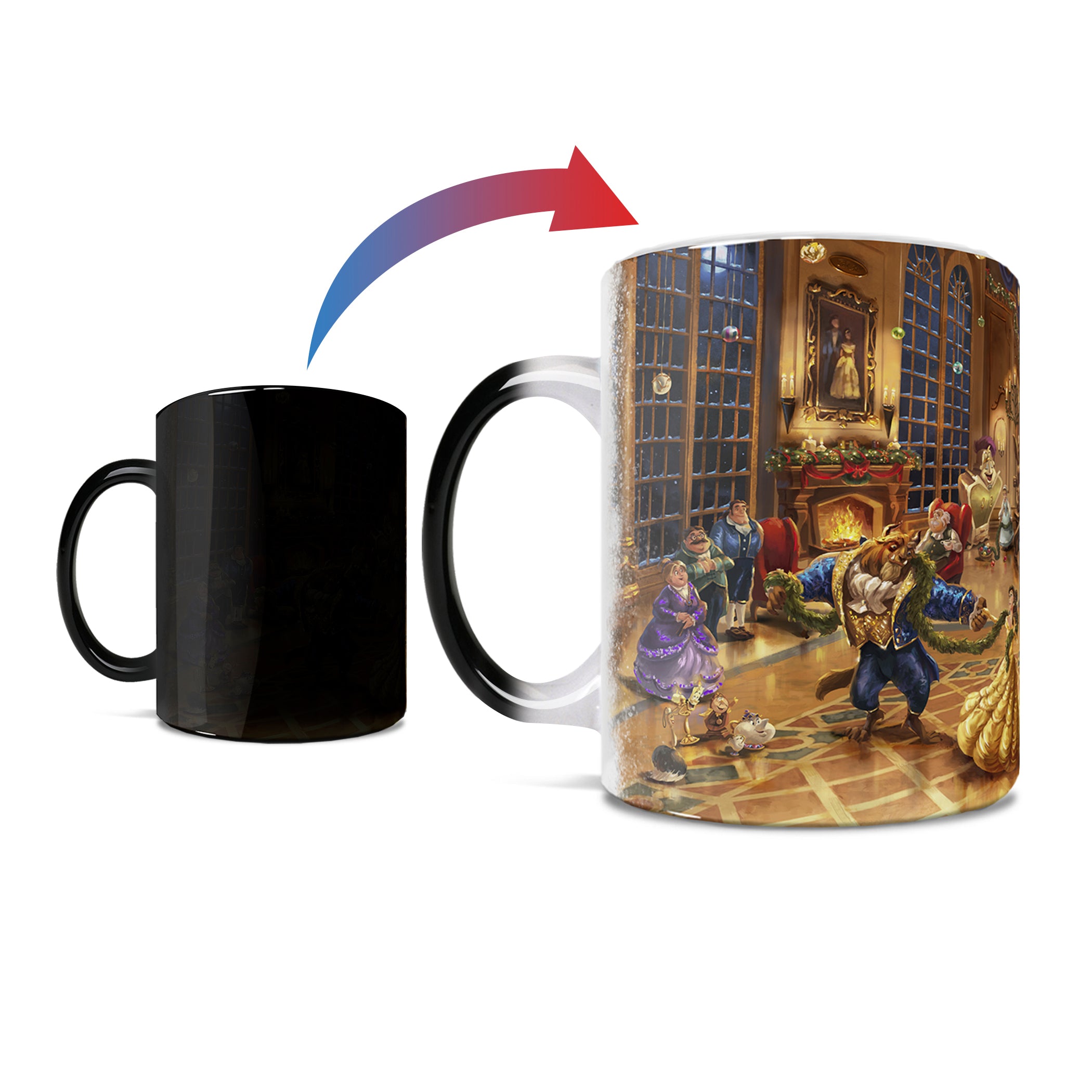 Disney (Beauty and the Beast Christmas Celebration) Morphing Mugs®  Heat-Sensitive Mug MMUG1595