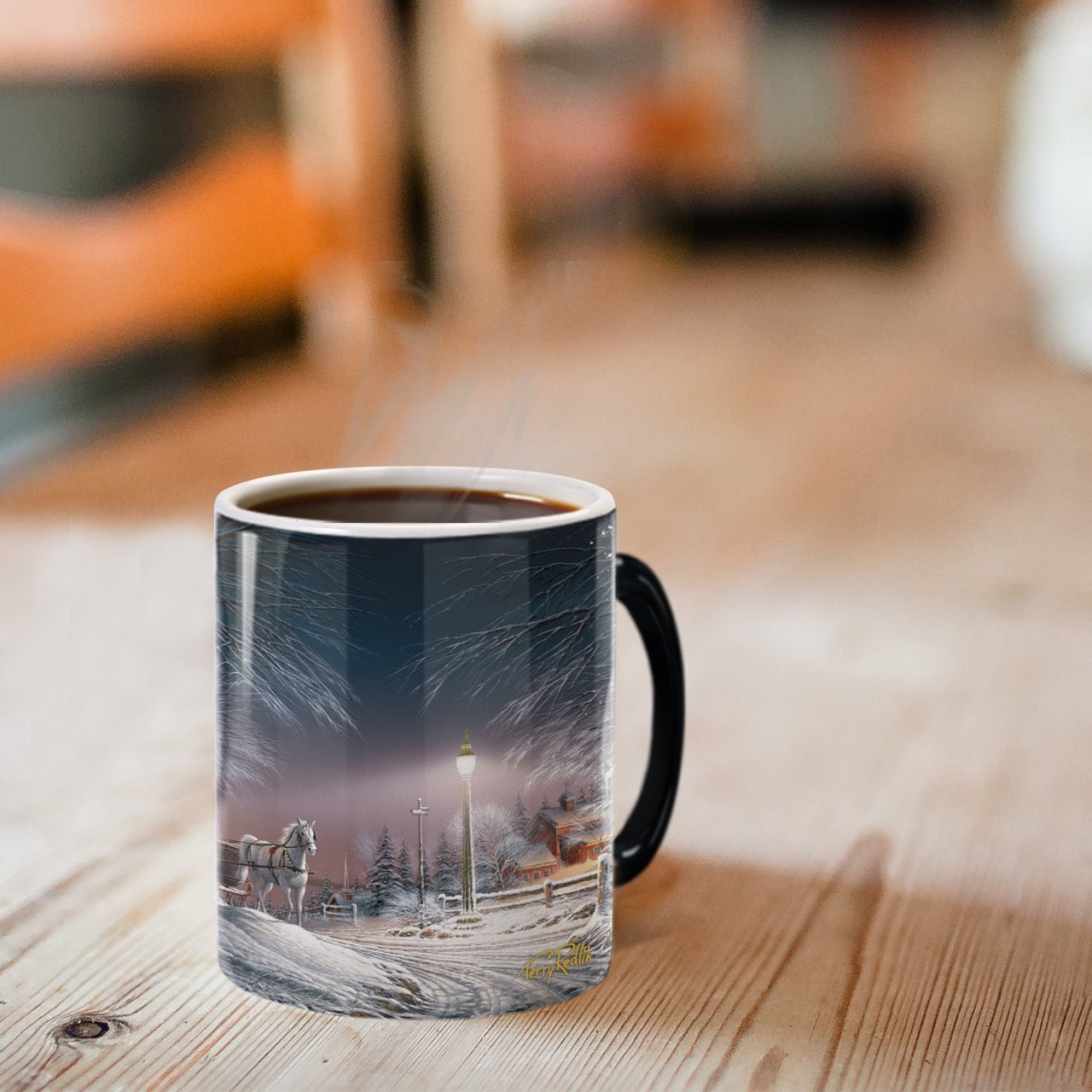Wild Wings (Winter Wonderland) Morphing Mugs®  Heat-Sensitive Mug MMUG1597
