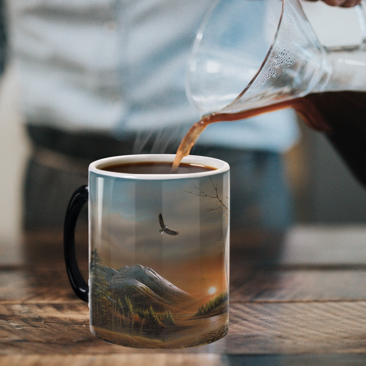 Wild Wings (Flying Free) Morphing Mugs®  Heat-Sensitive MugHeat-Sensitive Mug MMUG1599