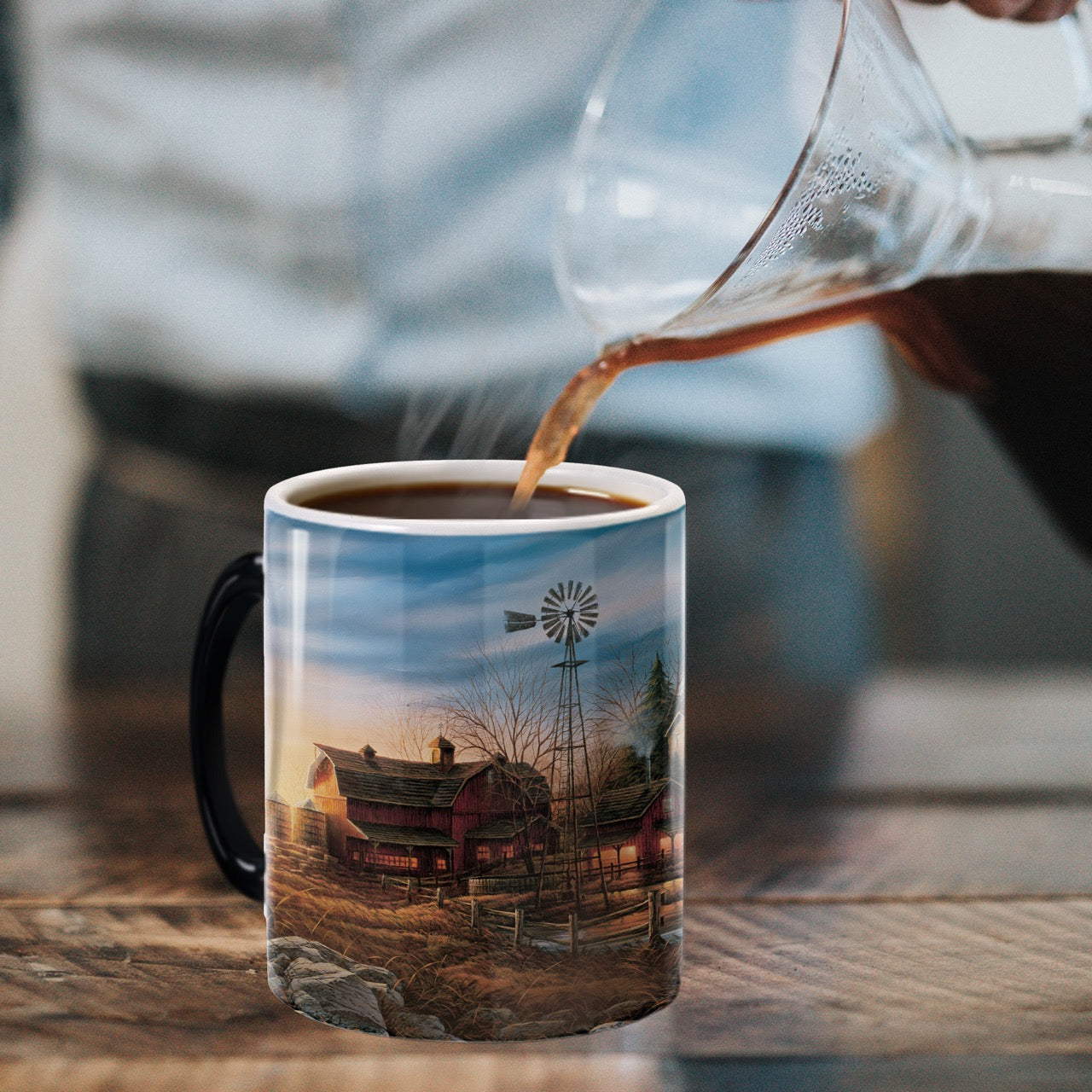 Wild Wings (Evening Chores) Morphing Mugs®  Heat-Sensitive Mug MMUG1600