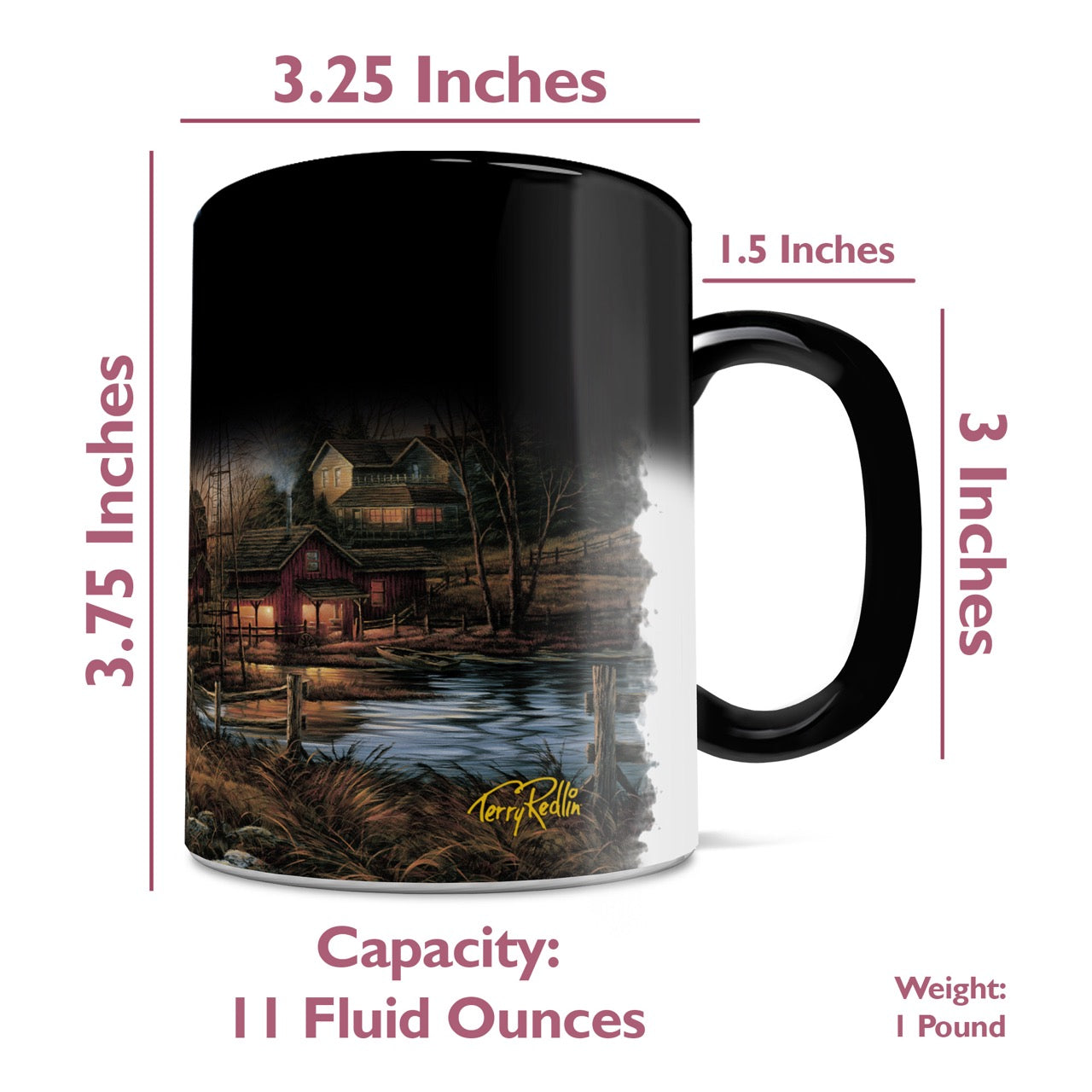 Wild Wings (Evening Chores) Morphing Mugs®  Heat-Sensitive Mug MMUG1600