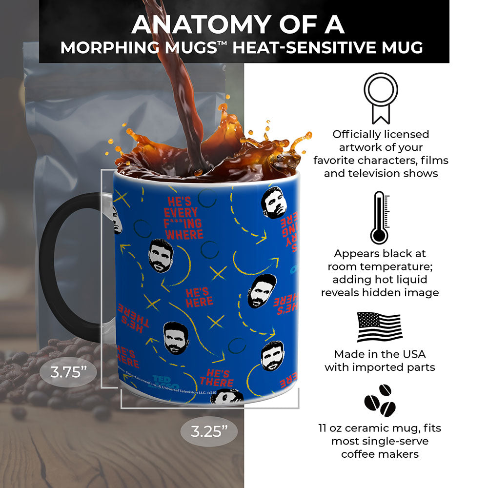 Ted Lasso (Roy Kent) 11 oz Morphing Mugs® Heat-Sensitive Mug MMUG1604