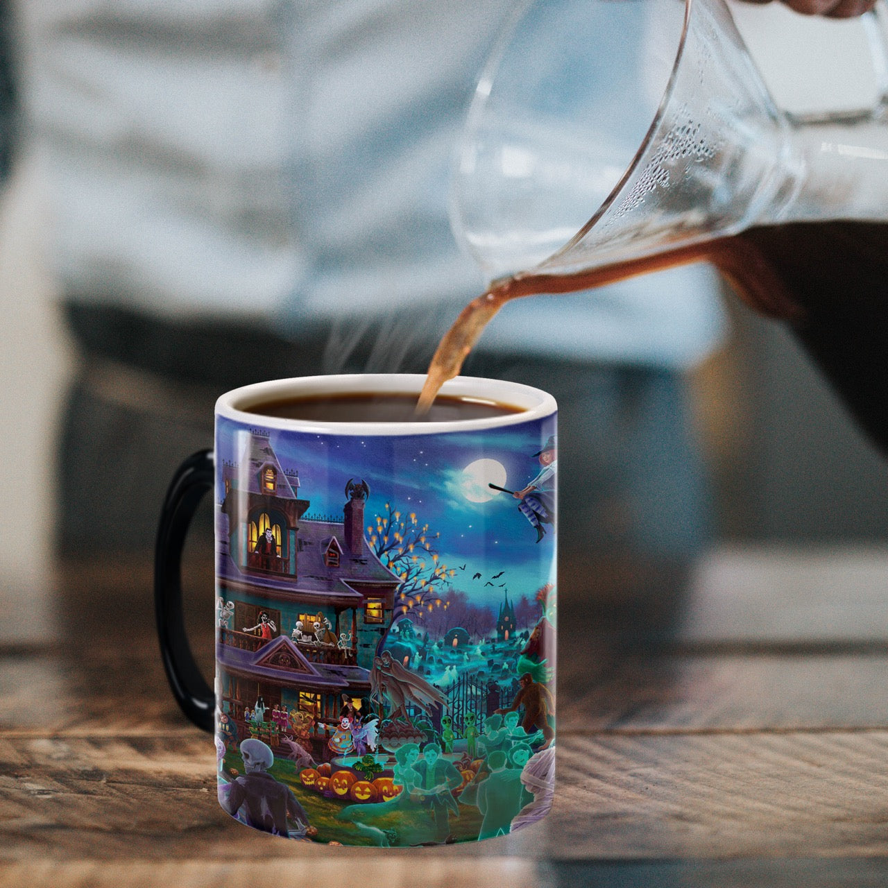 Zac Kinkade (Ghoulish Gathering) Morphing Mugs®  Heat-Sensitive Mug MMUG1611