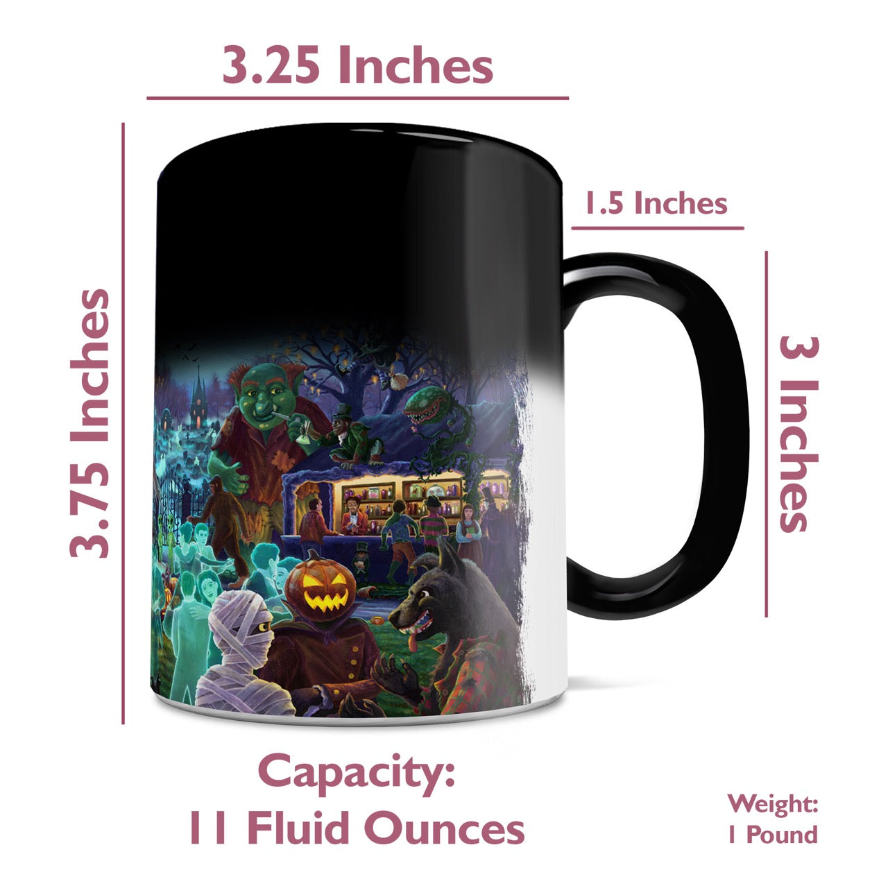 Zac Kinkade (Ghoulish Gathering) Morphing Mugs®  Heat-Sensitive Mug MMUG1611