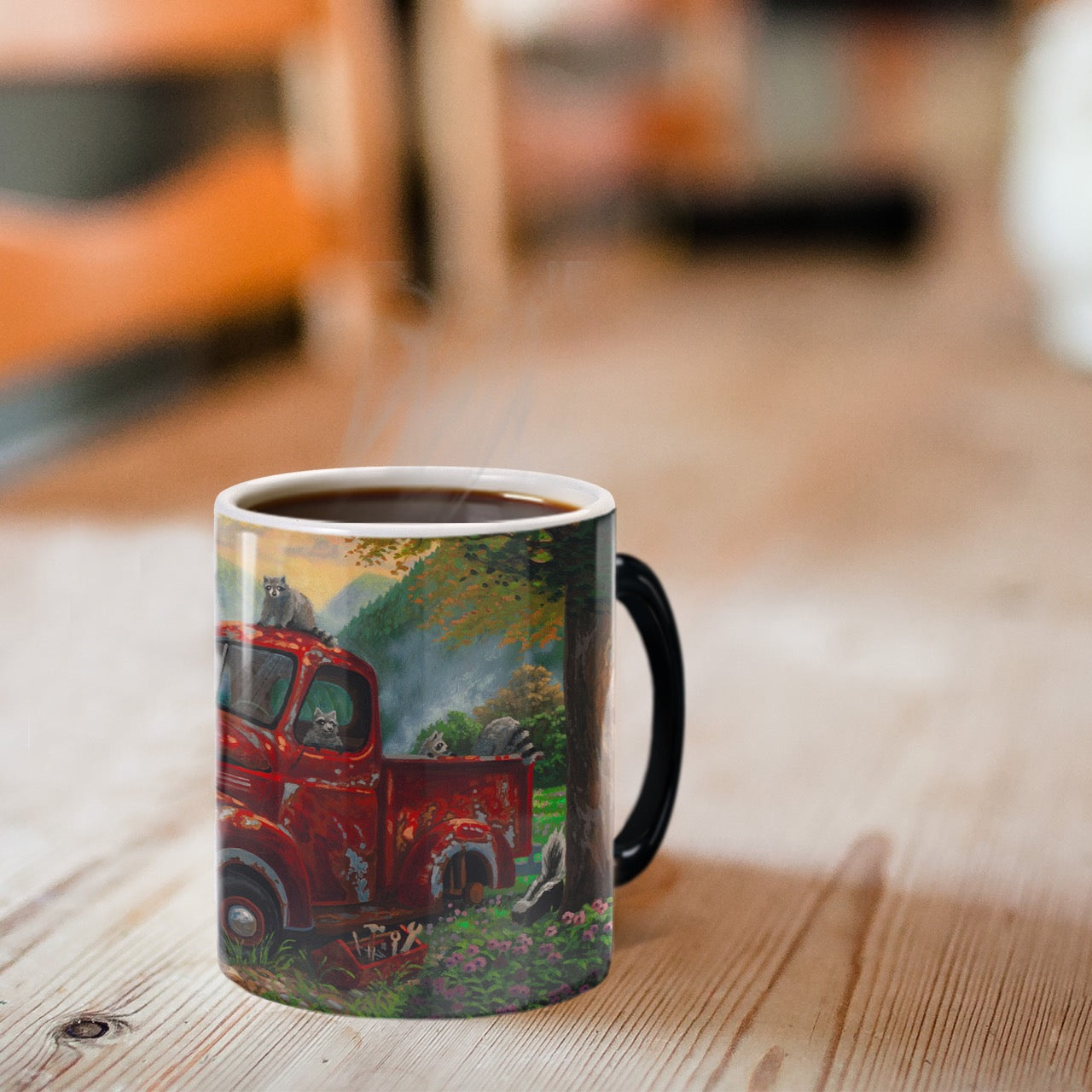 Zac Kinkade (Mountain Mechanics) Morphing Mugs®  Heat-Sensitive Mug MMUG1612