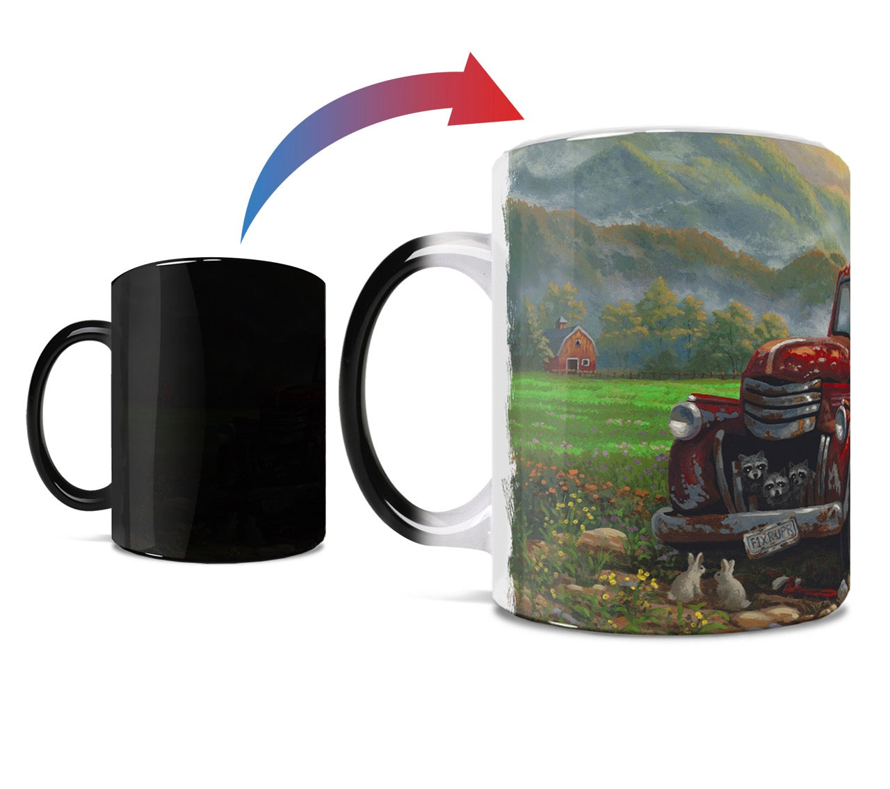 Zac Kinkade (Mountain Mechanics) Morphing Mugs®  Heat-Sensitive Mug MMUG1612