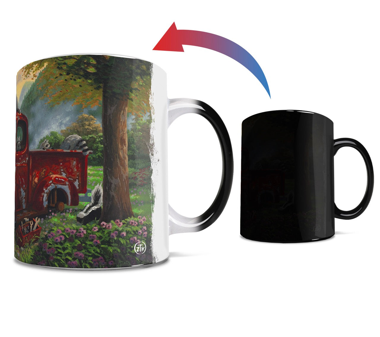 Zac Kinkade (Mountain Mechanics) Morphing Mugs®  Heat-Sensitive Mug MMUG1612