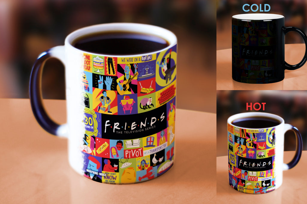 Friends: The Television Show 30th Anniversary (30 Years of Friends) Morphing Mugs® Heat-Sensitive Mug MMUG1615