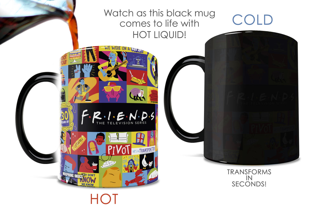 Friends: The Television Show 30th Anniversary (30 Years of Friends) Morphing Mugs® Heat-Sensitive Mug MMUG1615