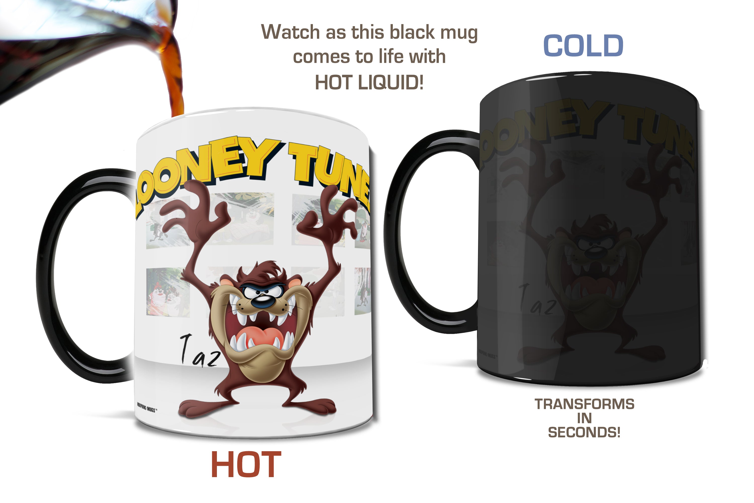 Looney Tunes (Taz) Morphing Mugs® Heat-Sensitive Mug MMUG161
