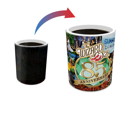 The Wizard of Oz (85th Anniversary - Iconic Scene Collage) Morphing Mugs® Heat- Sensitive Mug MMUG1620