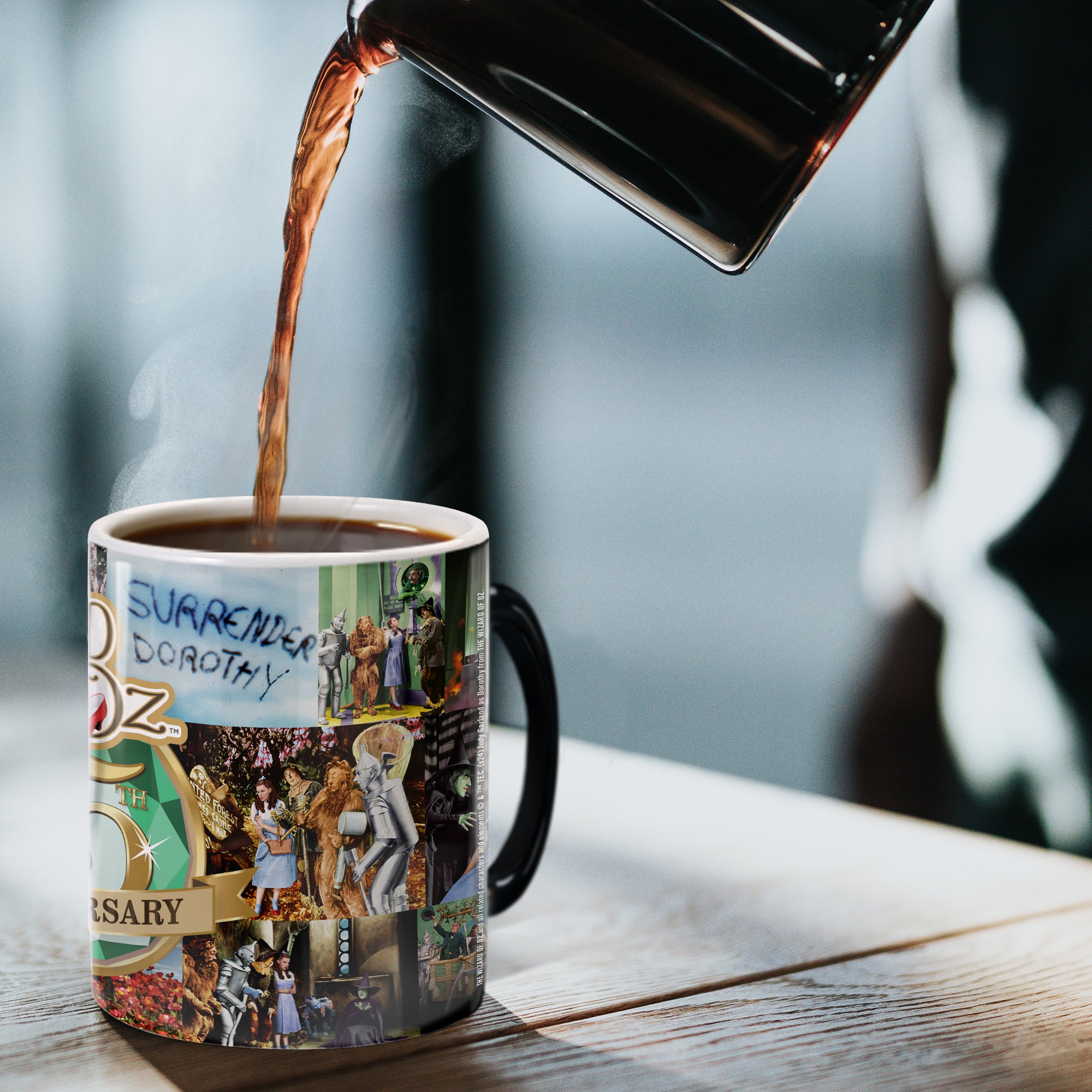 The Wizard of Oz (85th Anniversary - Iconic Scene Collage) Morphing Mugs® Heat- Sensitive Mug MMUG1620