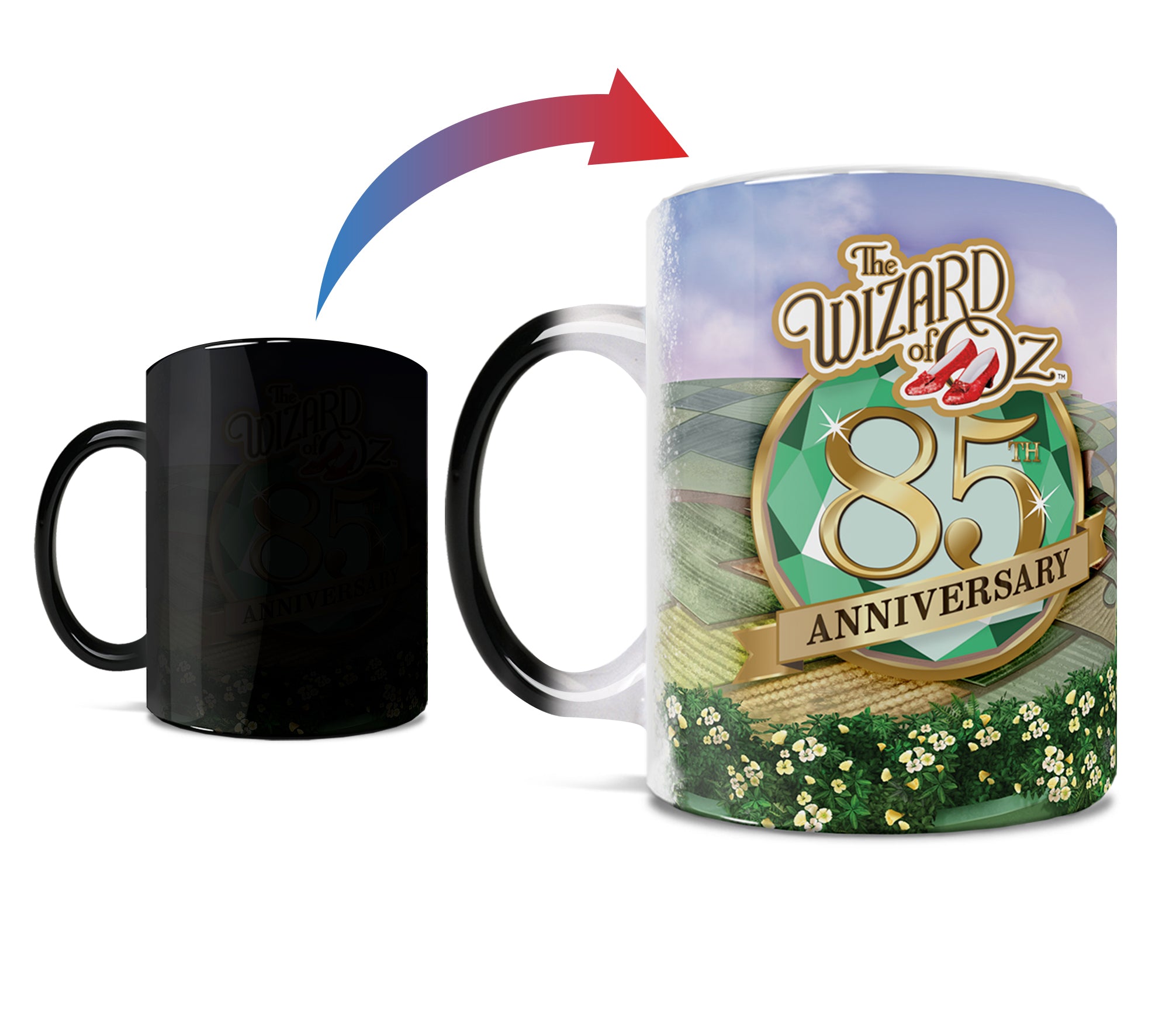 The Wizard of Oz (85th Anniversary – Emerald City) Morphing Mugs® Heat- Sensitive Mug MMUG1621