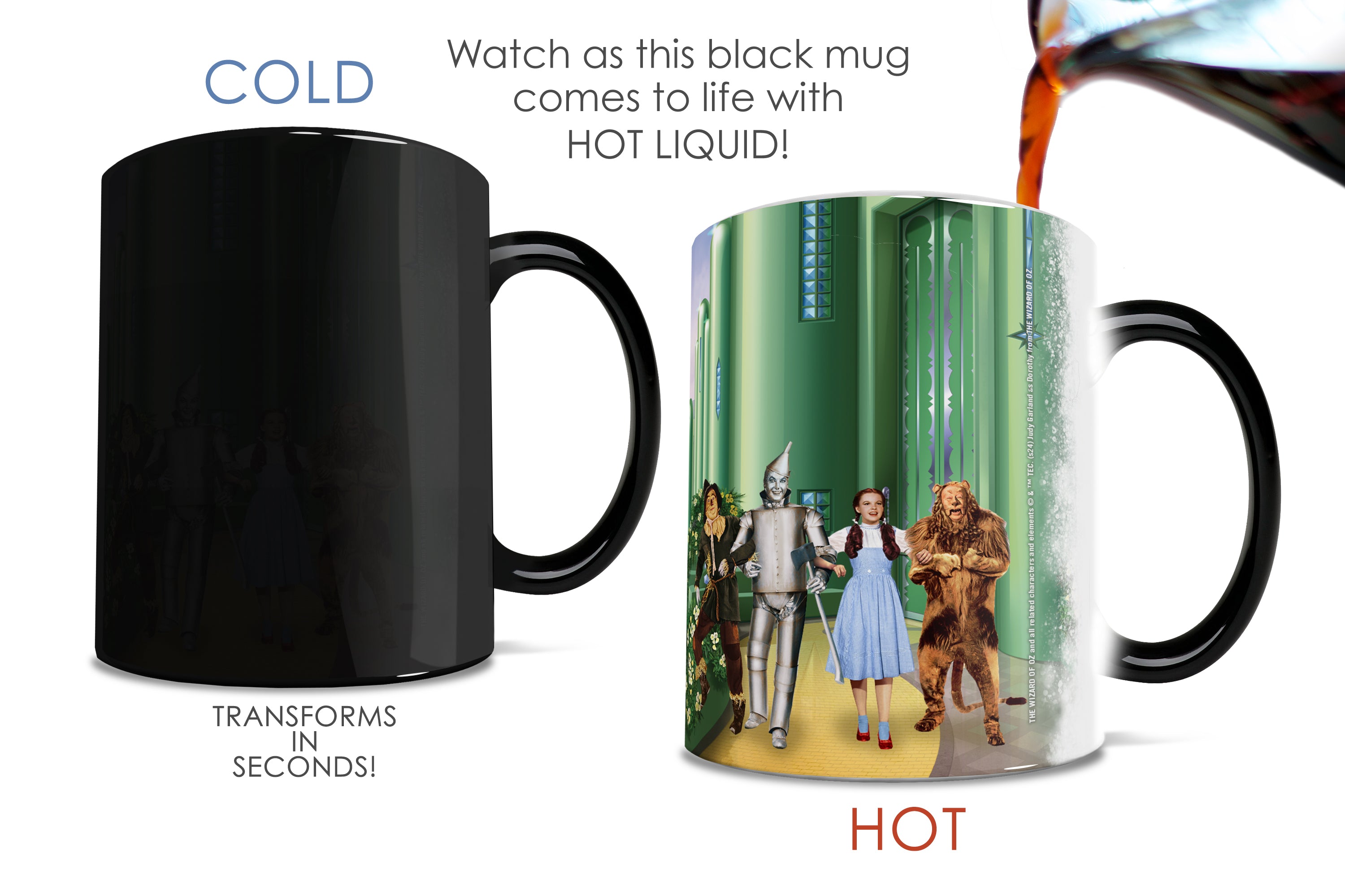 The Wizard of Oz (85th Anniversary – Emerald City) Morphing Mugs® Heat- Sensitive Mug MMUG1621