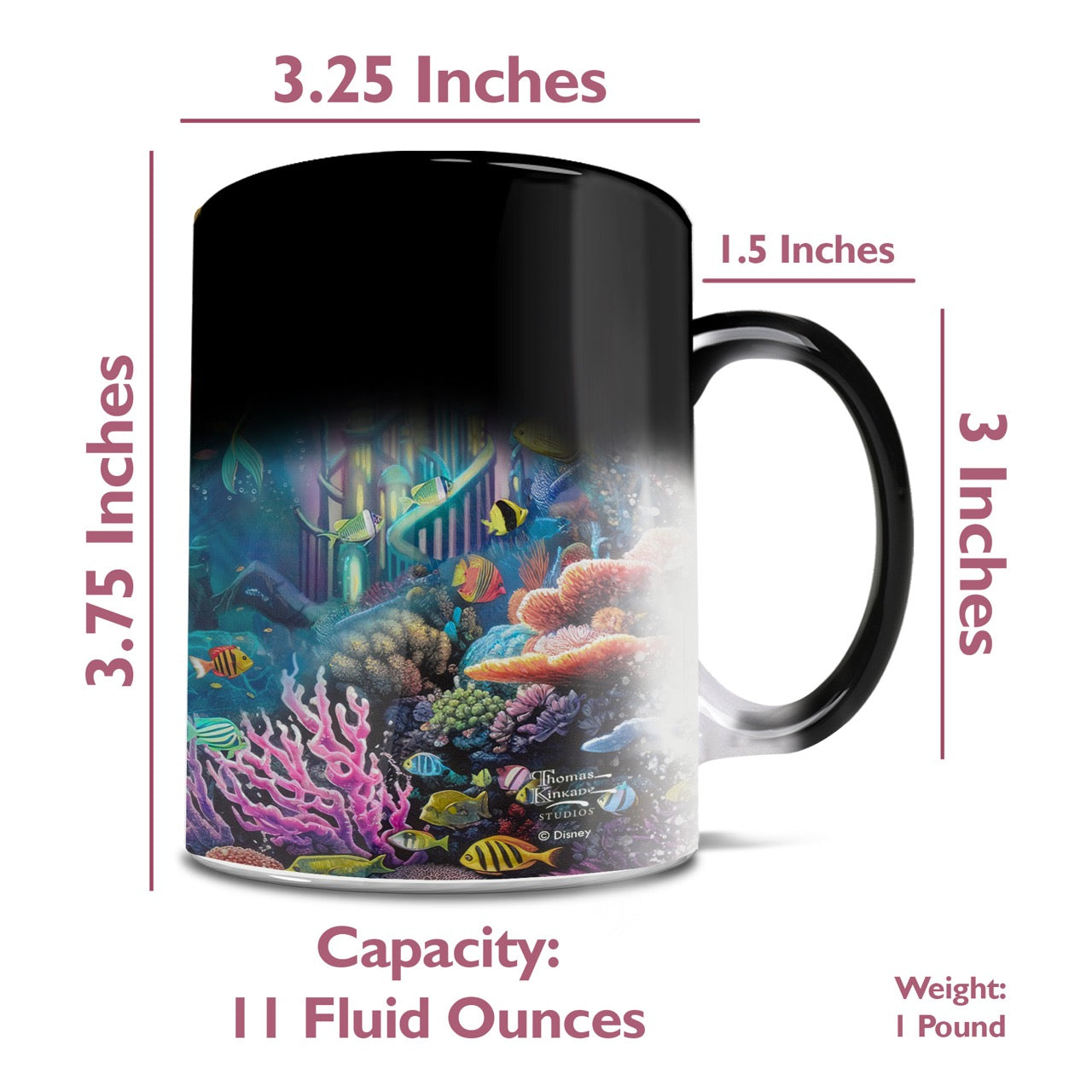 Disney (Ursula) Morphing Mugs®  Heat-Sensitive Mug MMUG1623