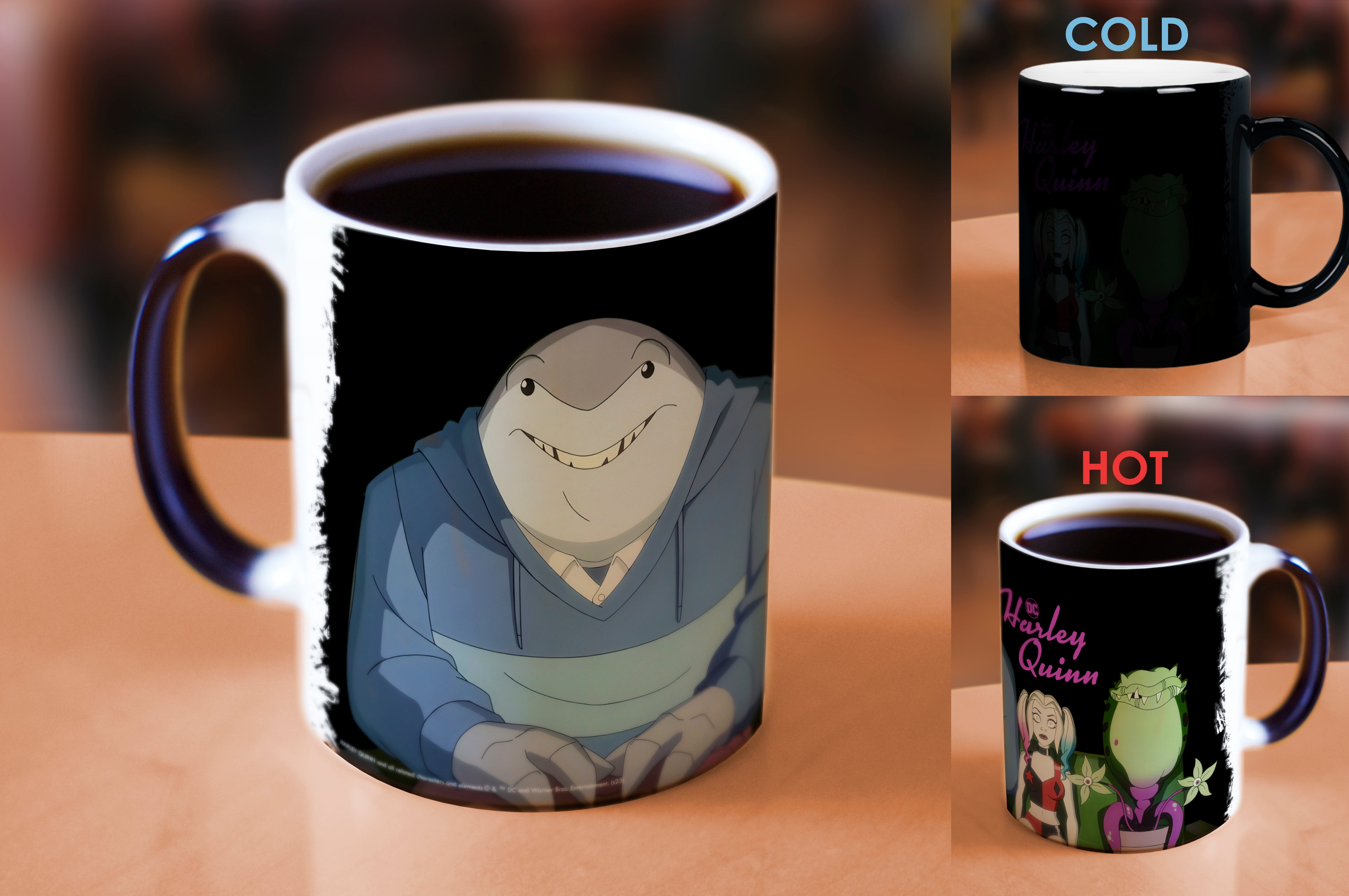 Harley Quinn: The Animated Series (Binge Watching) Morphing Mugs®  Heat-Sensitive Mug MMUG1628
