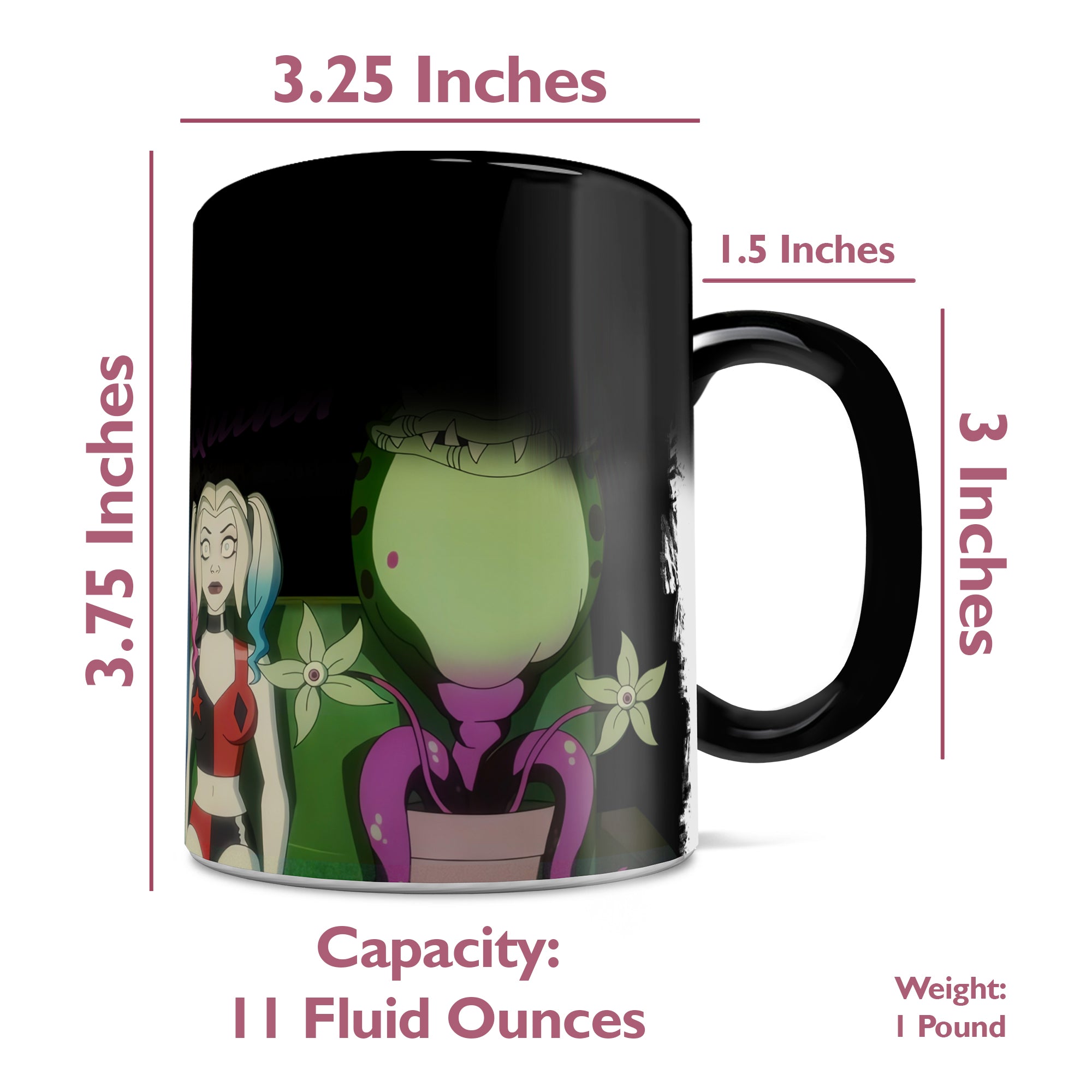 Harley Quinn: The Animated Series (Binge Watching) Morphing Mugs®  Heat-Sensitive Mug MMUG1628