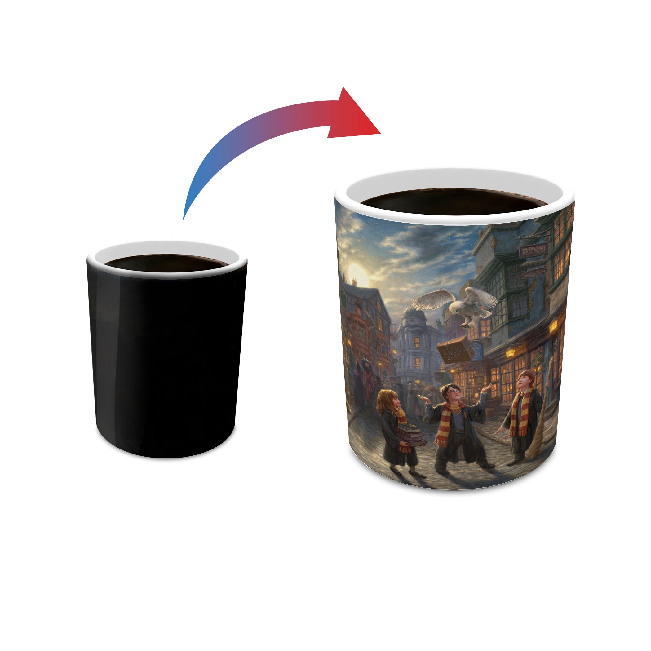 Harry Potter™ Thomas Kinkade Studios (Diagon Alley™) Morphing Mugs® Heat-Sensitive Mug MMUG1635